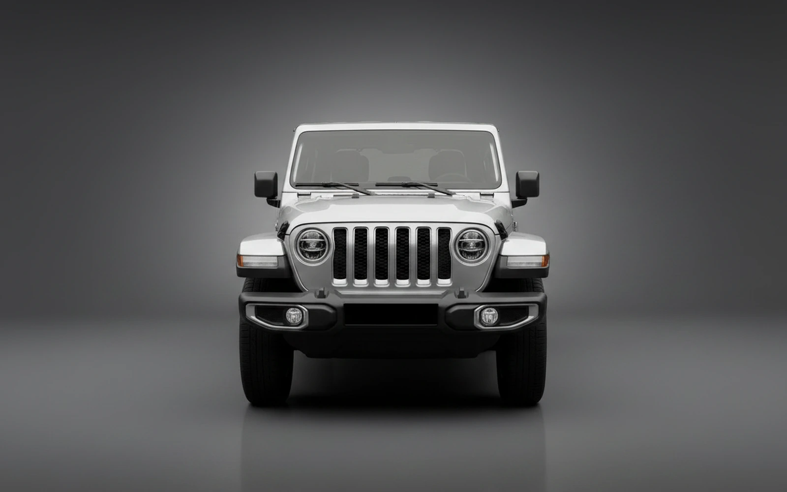 Jeep Wrangler Silver 2025 — exterior side view