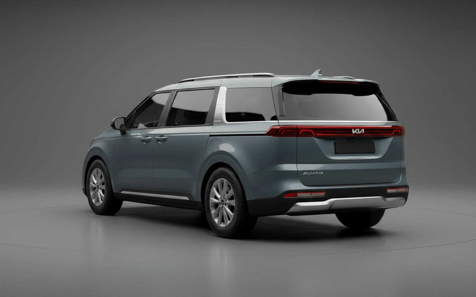 Kia Carnival Grey Blue Grey-blue 2023 — interior dashboard