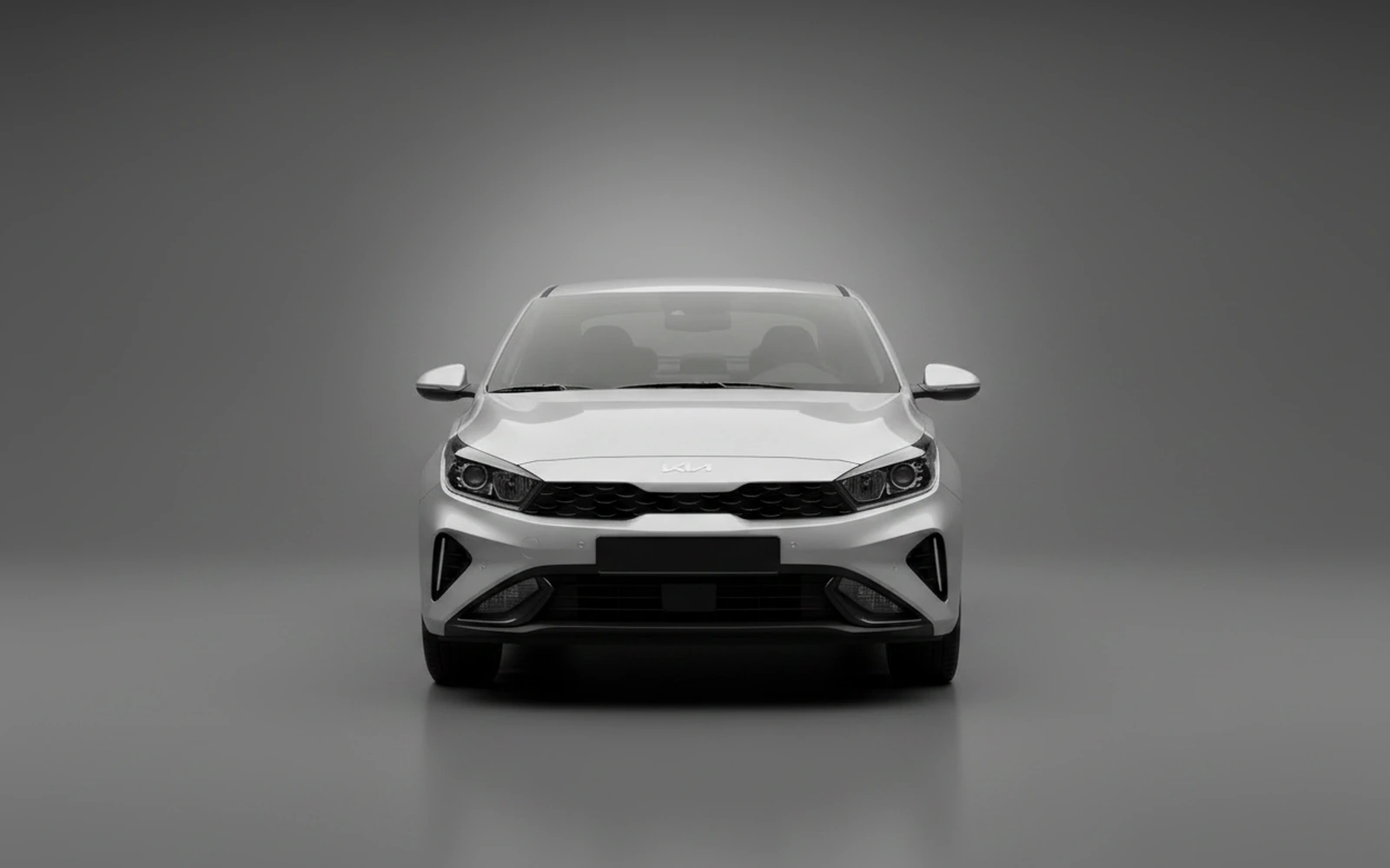 Kia K3 Silver 2025 — exterior side view