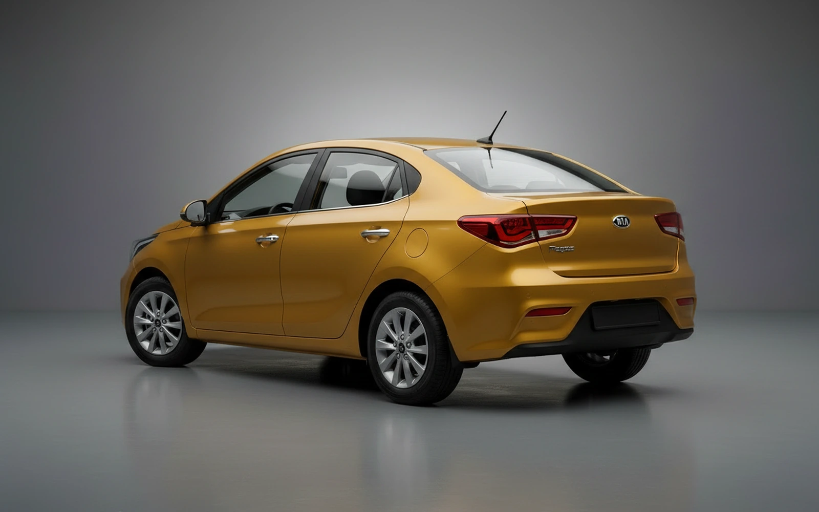 Kia Pegas Gold 2026 — interior dashboard