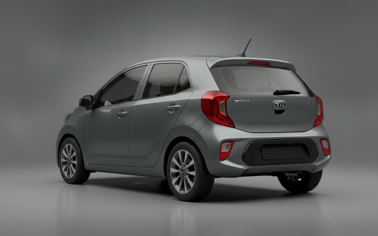 Kia Picanto Grey 2026 — interior dashboard