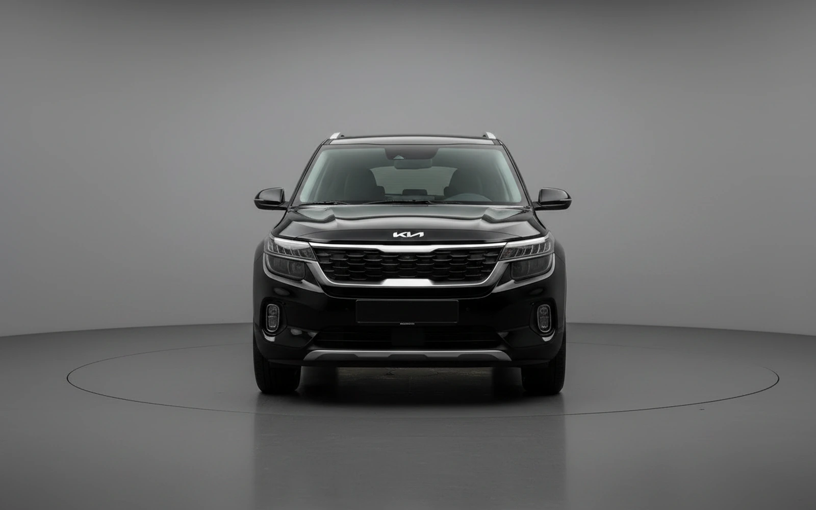 Kia Seltos Black 2026 — exterior side view