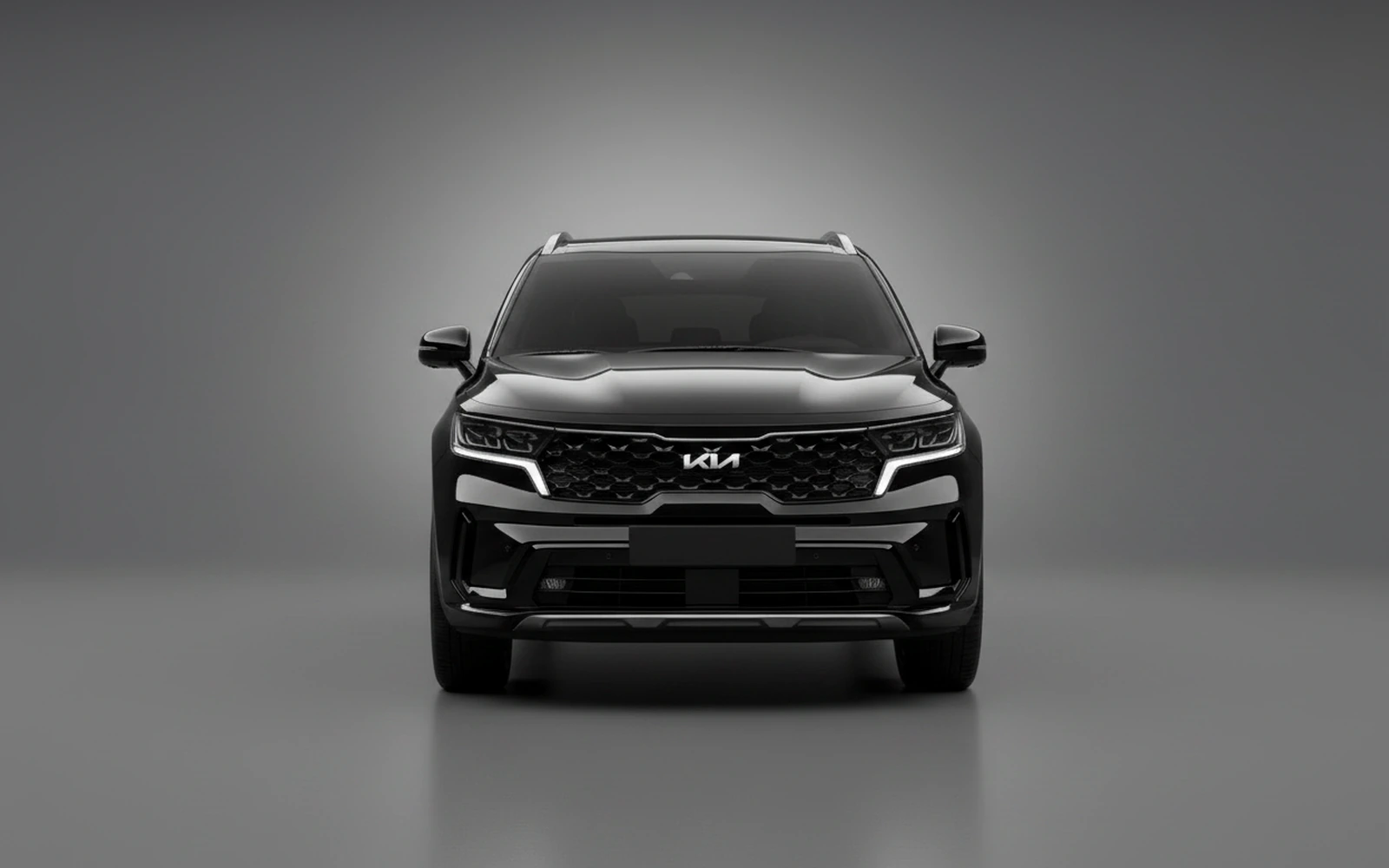 Kia Sorento Negro 2023 — exterior side view