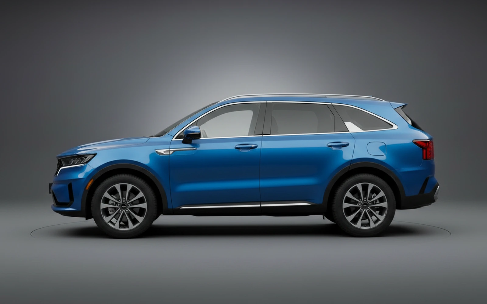 Kia Sorento Azul 2023 — exterior rear view