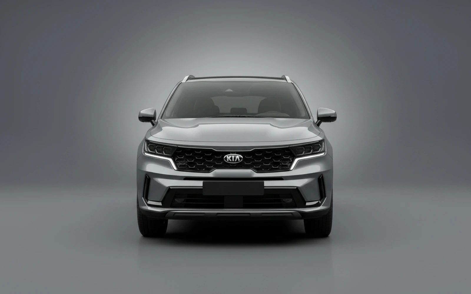 Kia Sorento Grey 2023 — exterior side view