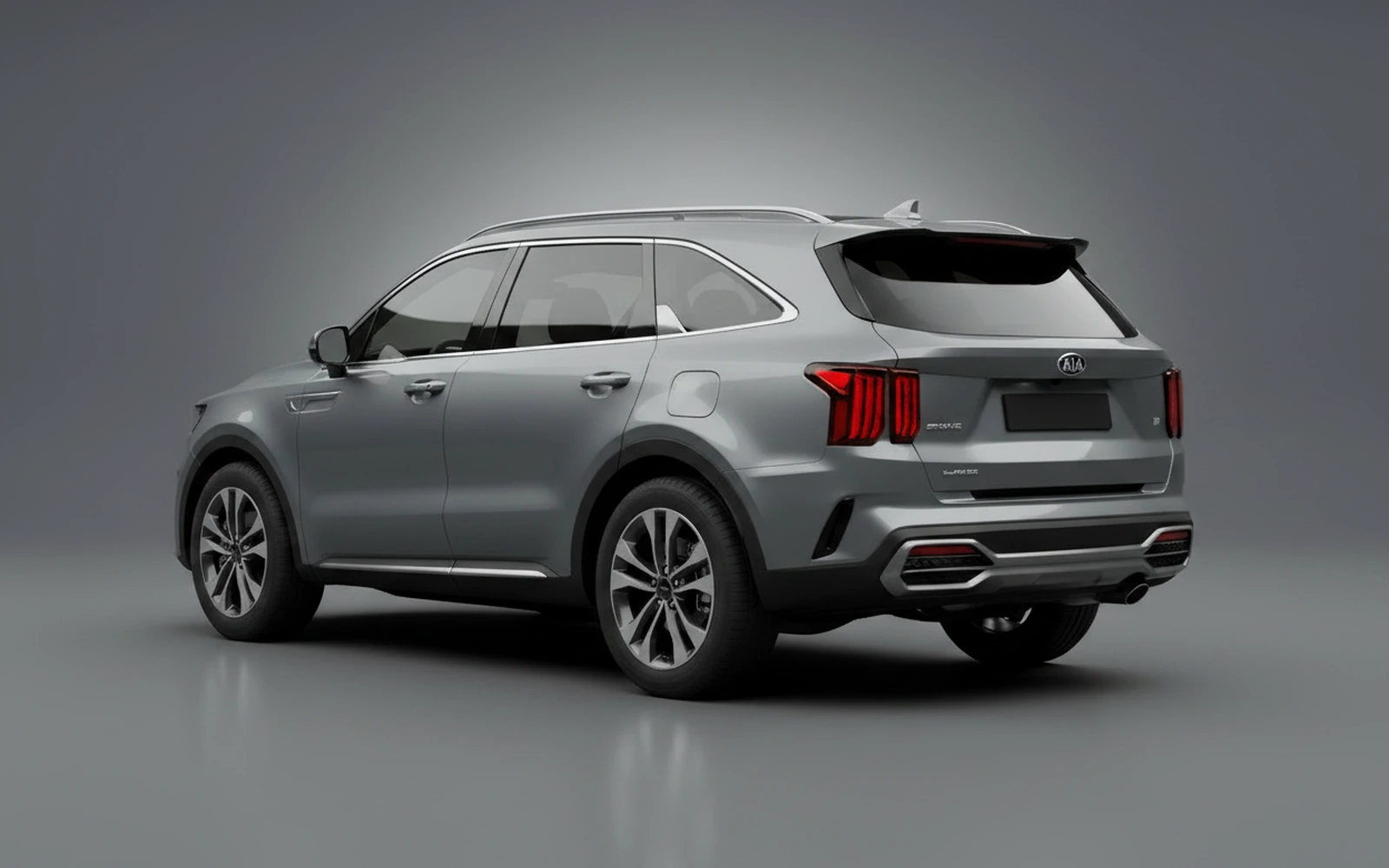 Kia Sorento Grey 2023 — interior dashboard