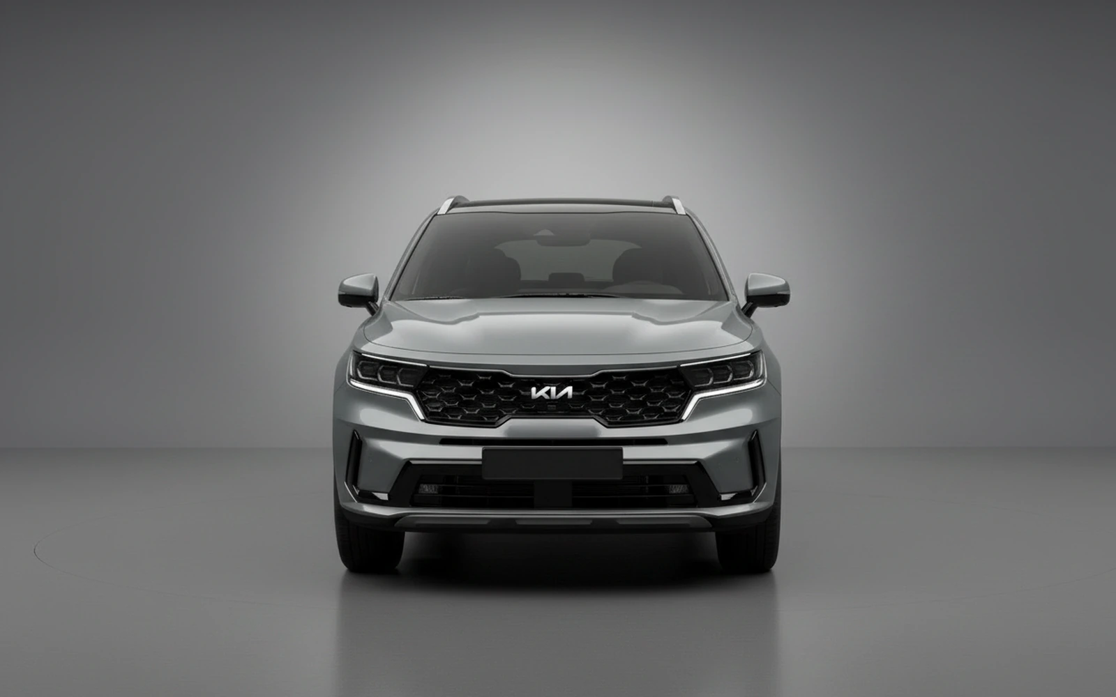 Kia Sorento Grey 2025 — exterior side view