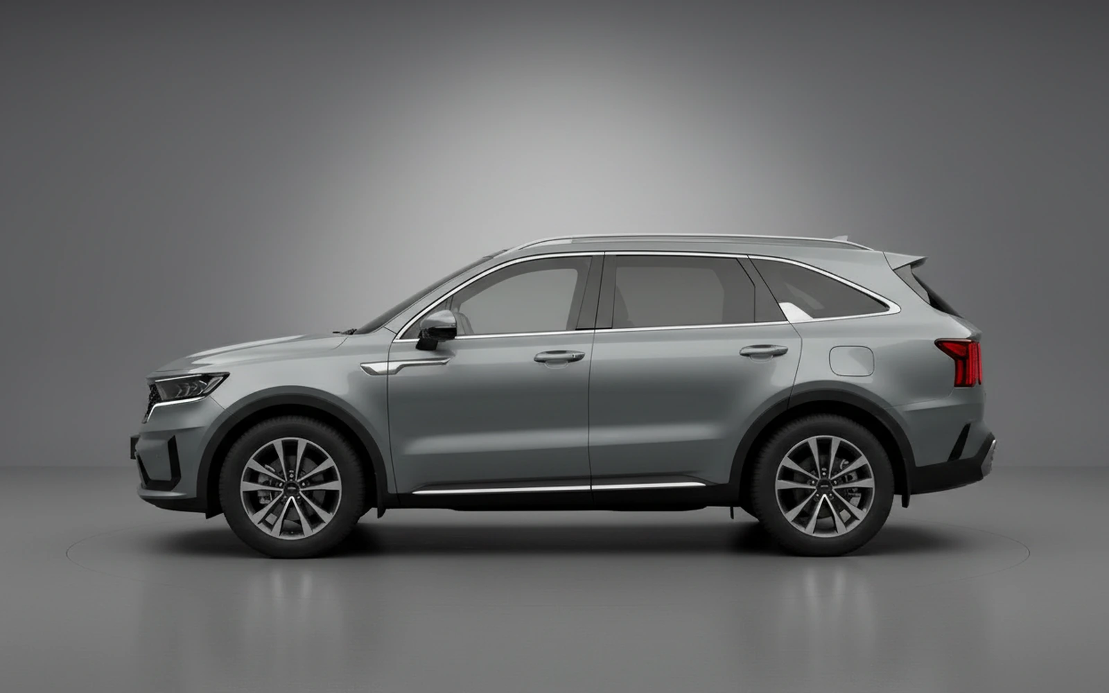 Kia Sorento Grey 2025 — exterior rear view