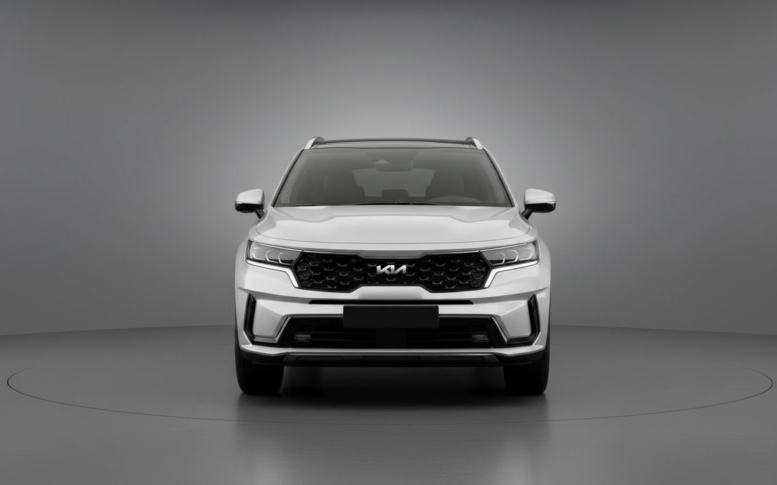 Kia Sorento Silver 2023 — exterior side view