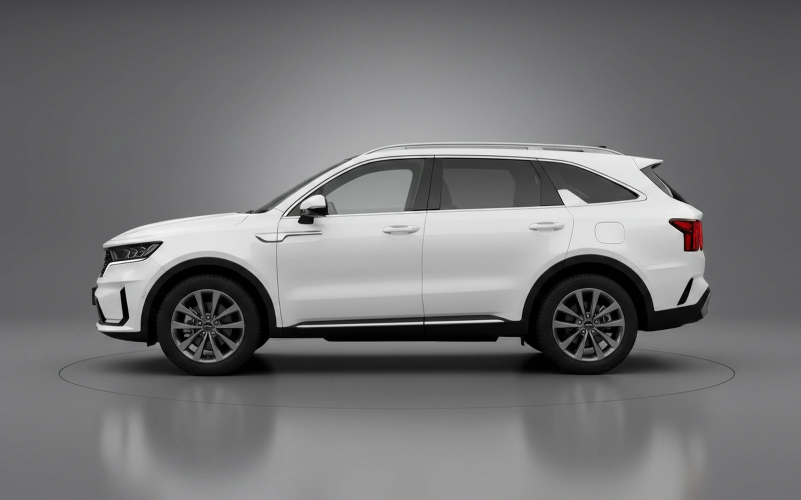 Kia Sorento White 2025 — exterior rear view