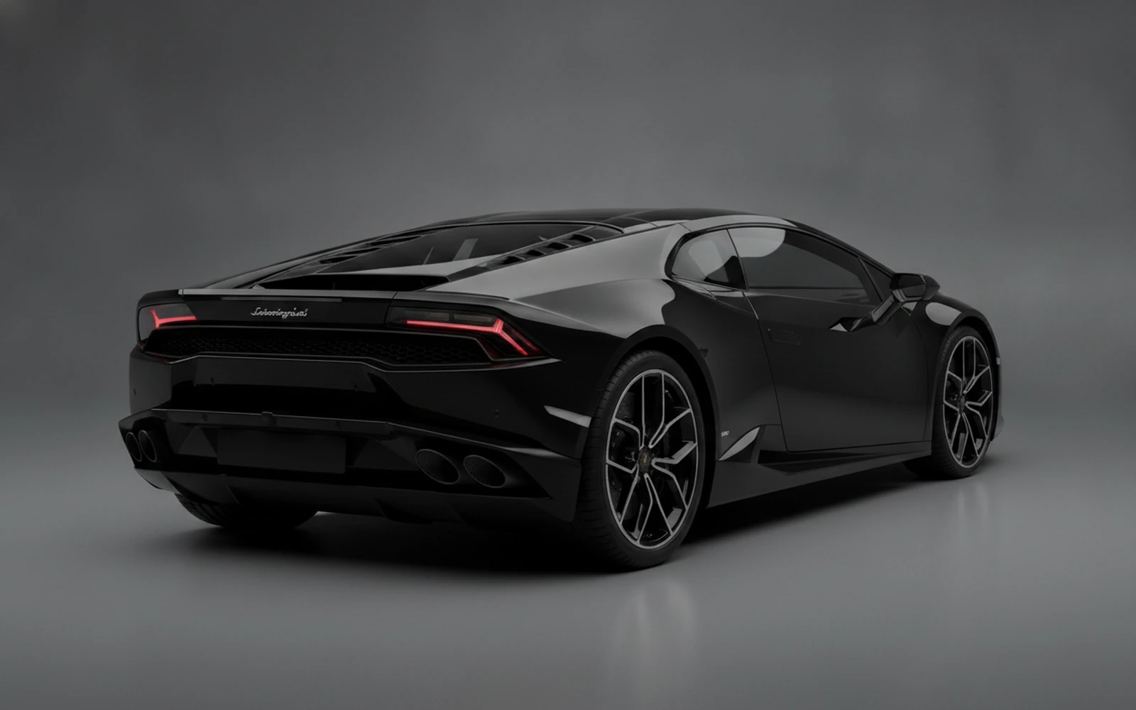 Lamborghini Huracan EVO Negro 2021 — interior dashboard