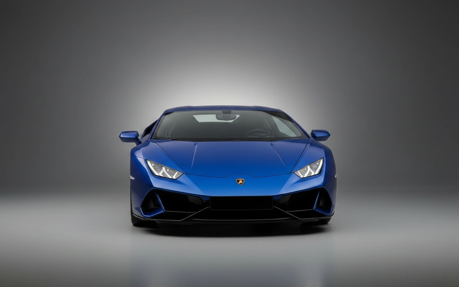 Lamborghini Huracan EVO Azul 2021 — exterior side view