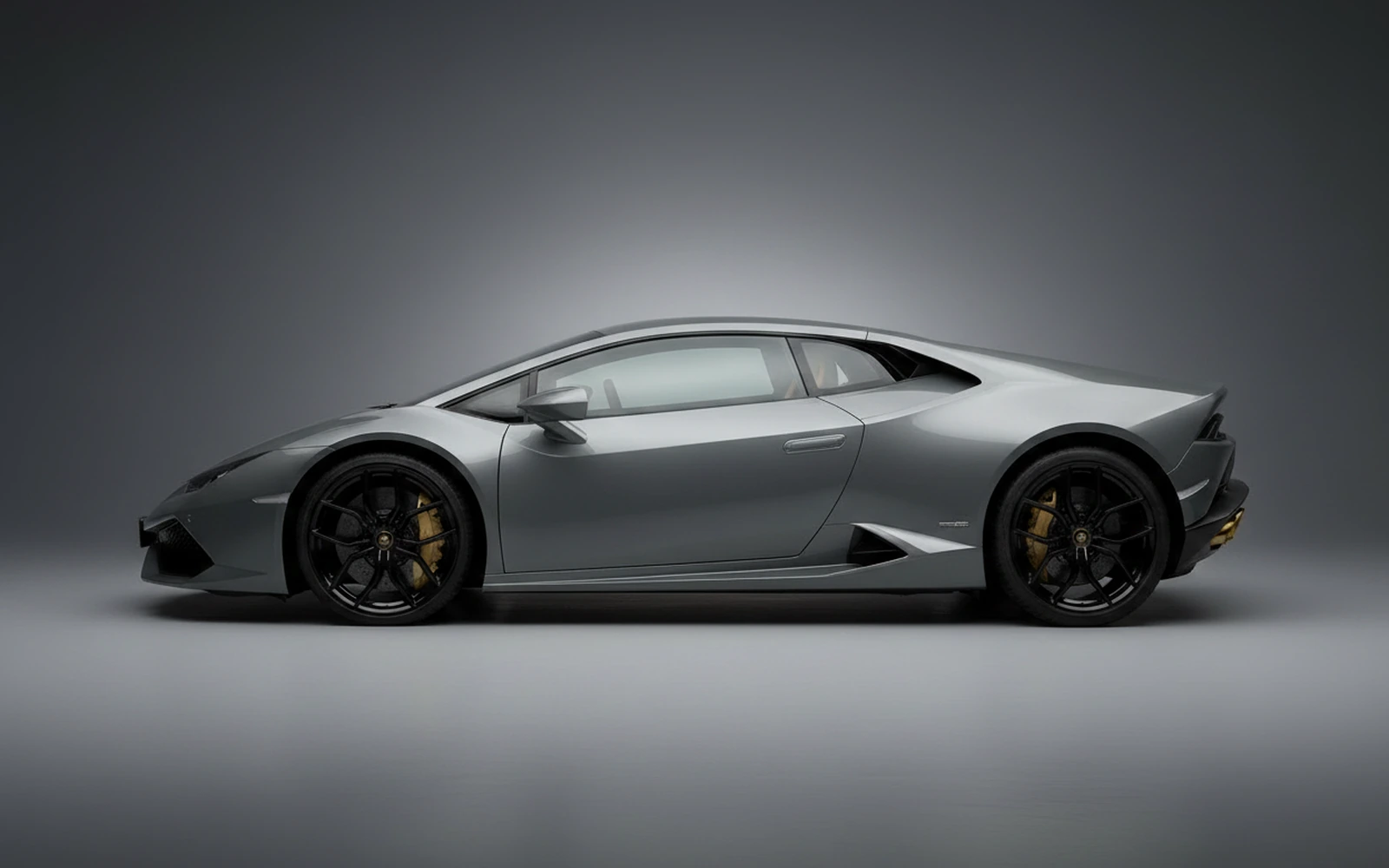 Lamborghini Huracan EVO Grey 2021 — exterior rear view