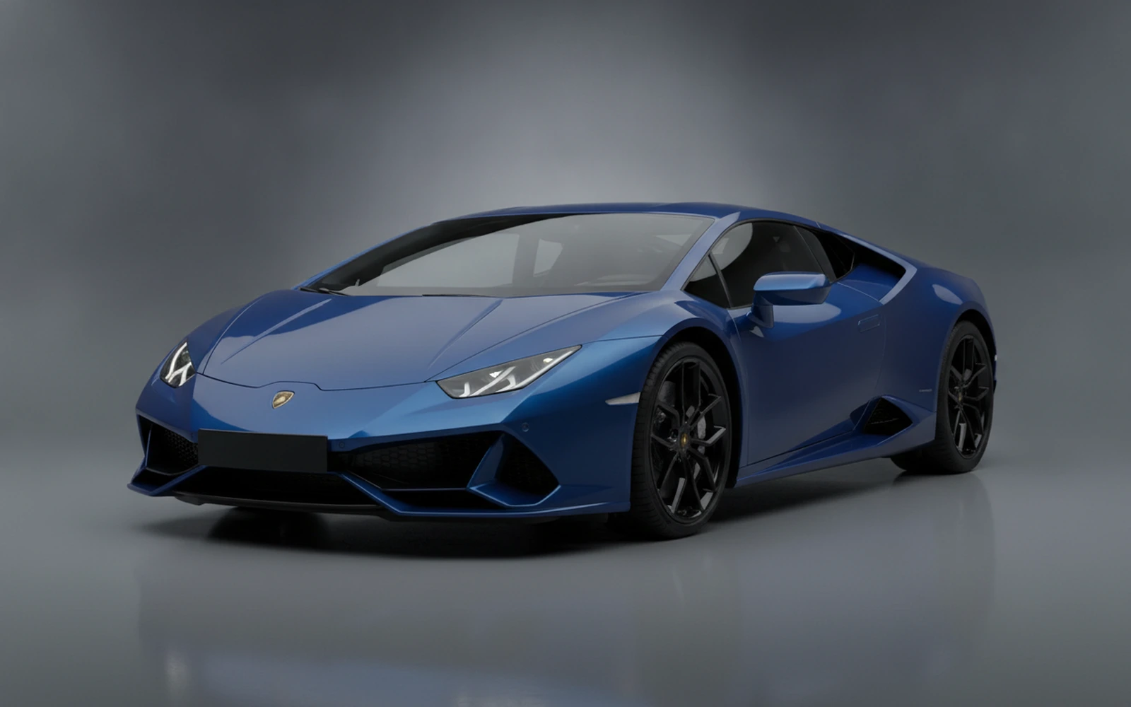 Lamborghini Huracan EVO Sky Blue 2022 for rent in Miami — exterior photo