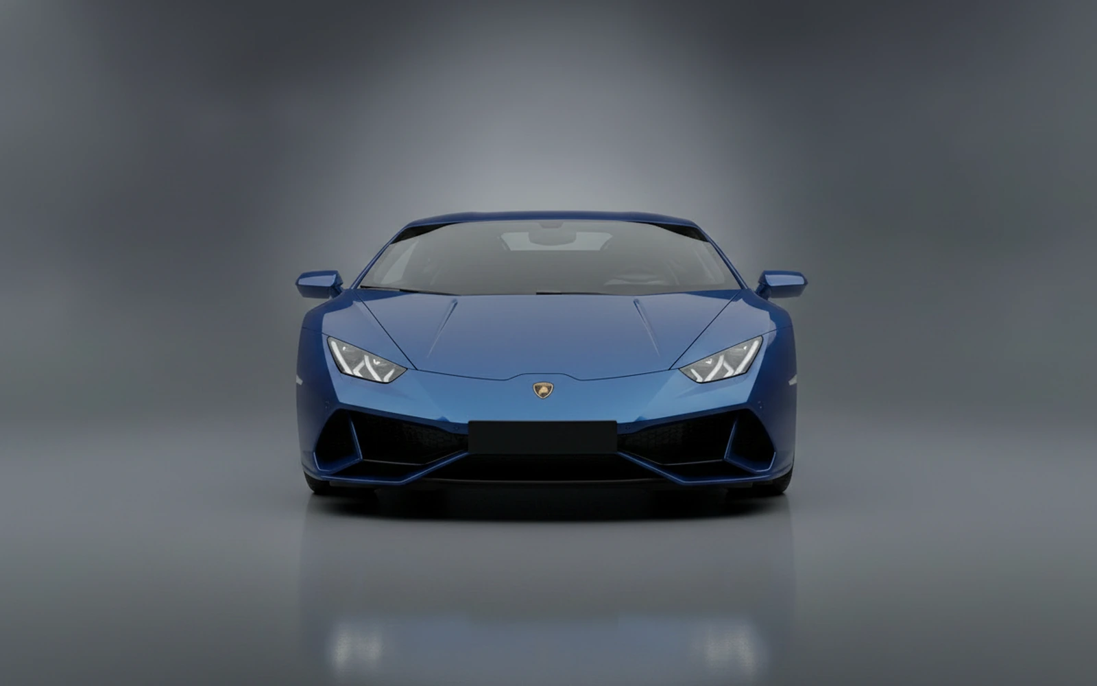Lamborghini Huracan EVO Sky Blue 2022 — exterior side view