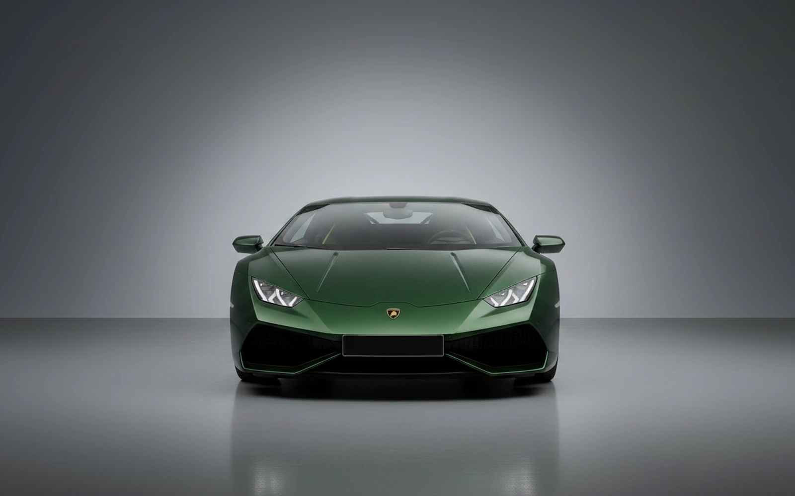 Lamborghini Huracan Tecnica Green-black 2023 — exterior side view