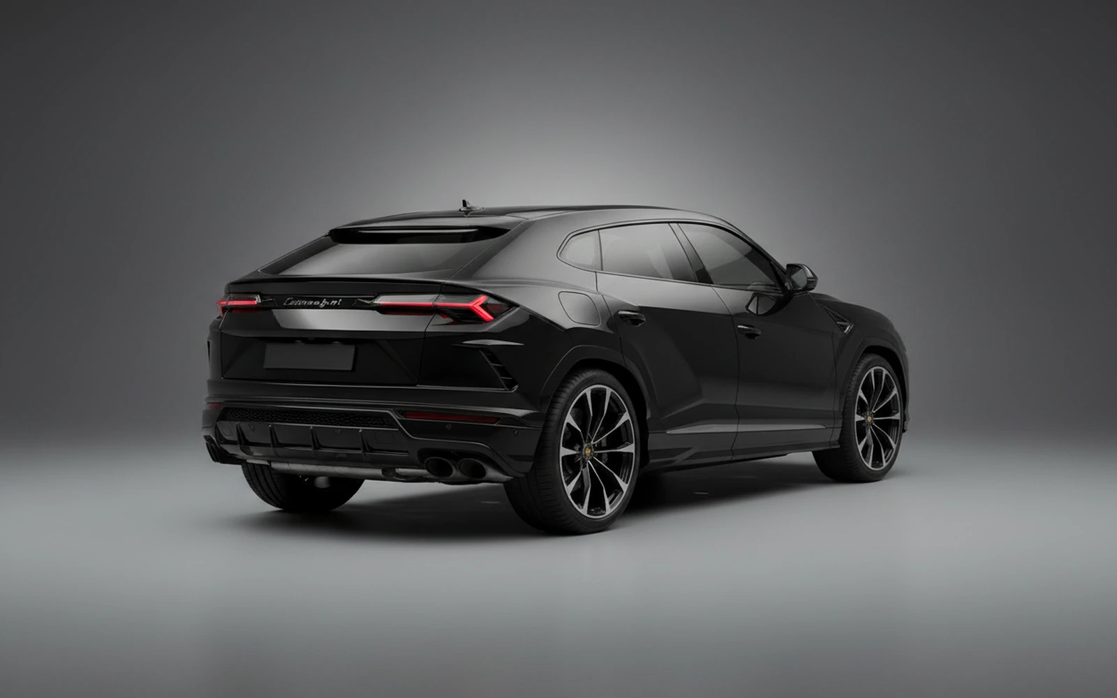 Lamborghini Urus Black 2021 — interior dashboard
