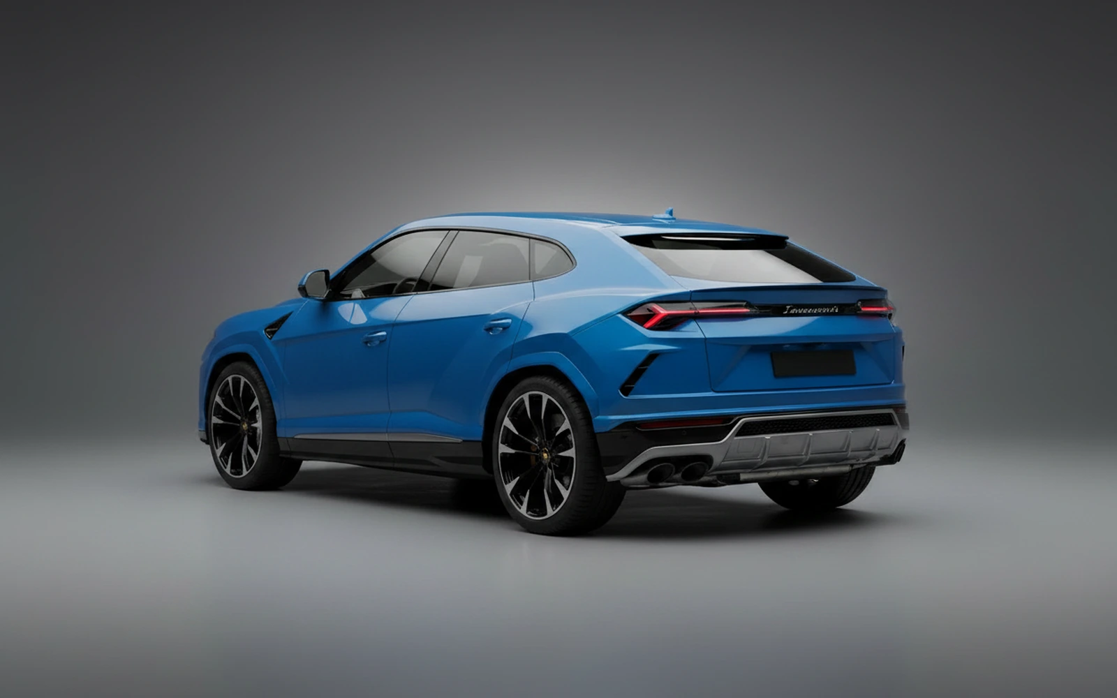 Lamborghini Urus Sky Blue 2021 — interior dashboard