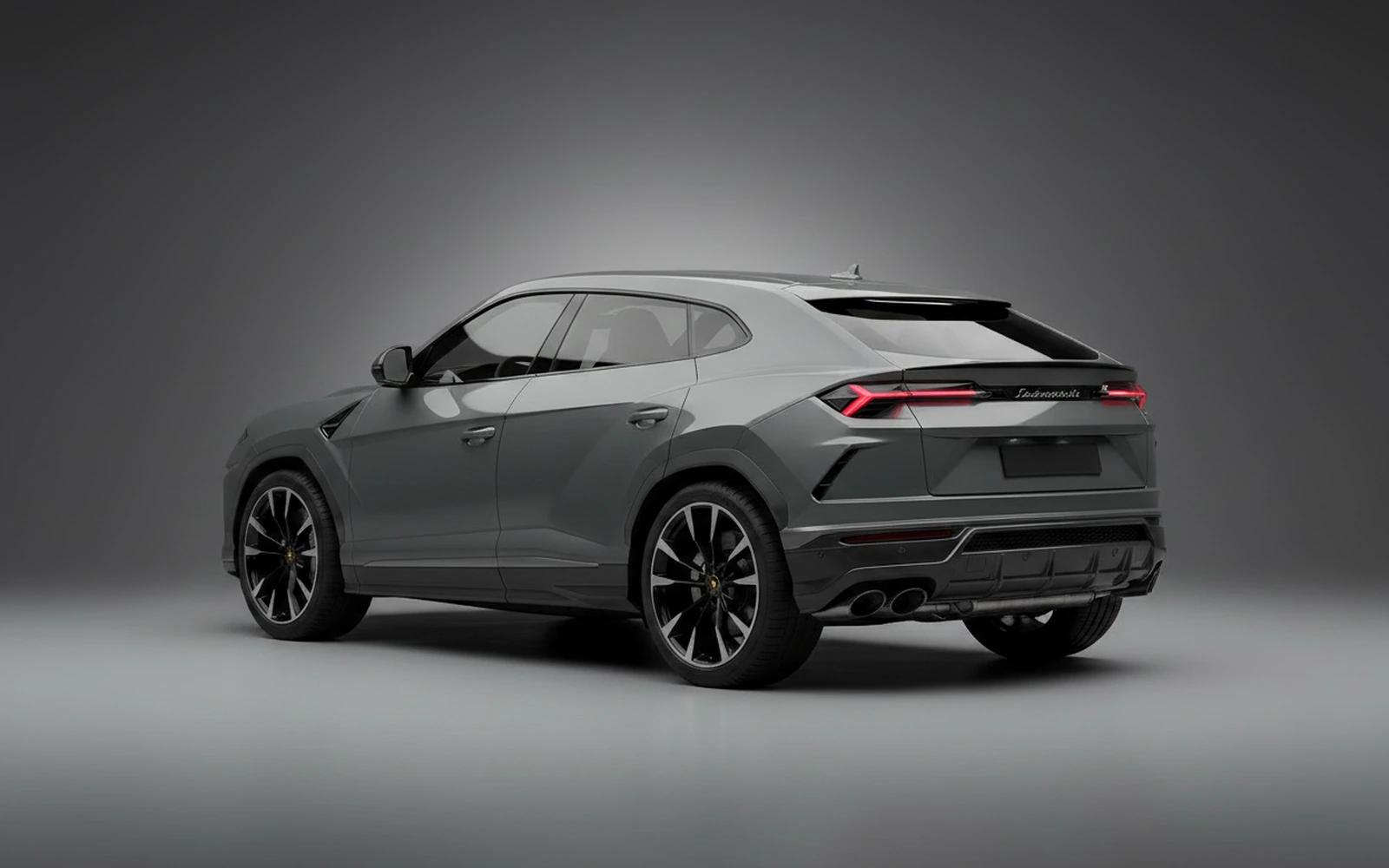Lamborghini Urus Grey 2022 — interior dashboard