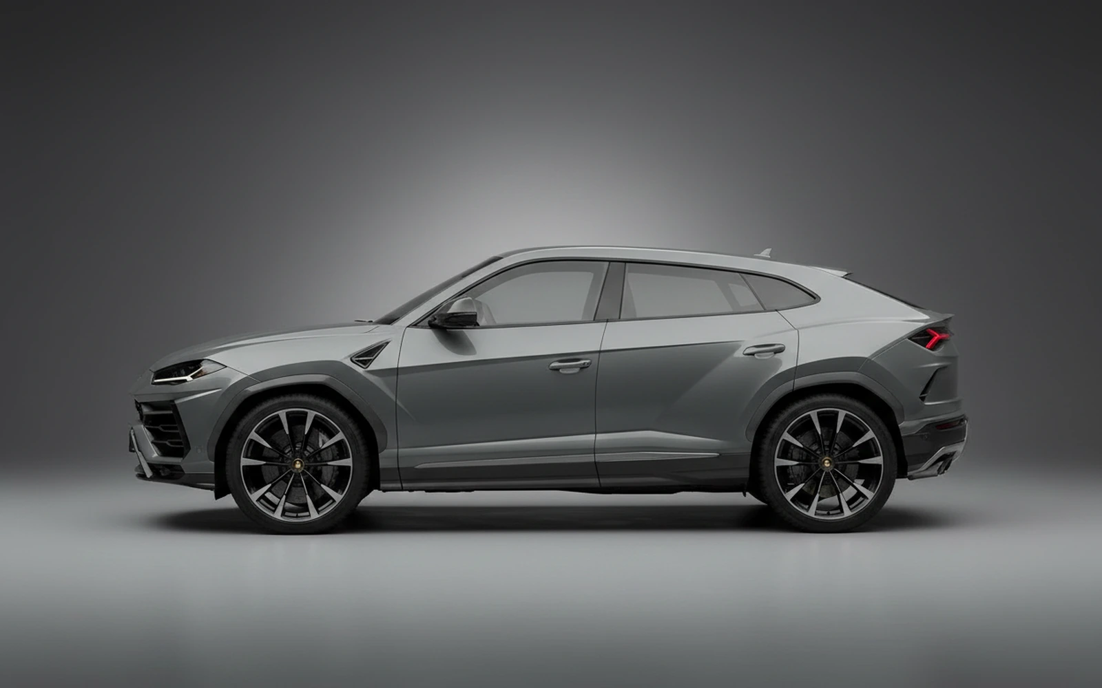 Lamborghini Urus Grey 2022 — exterior rear view