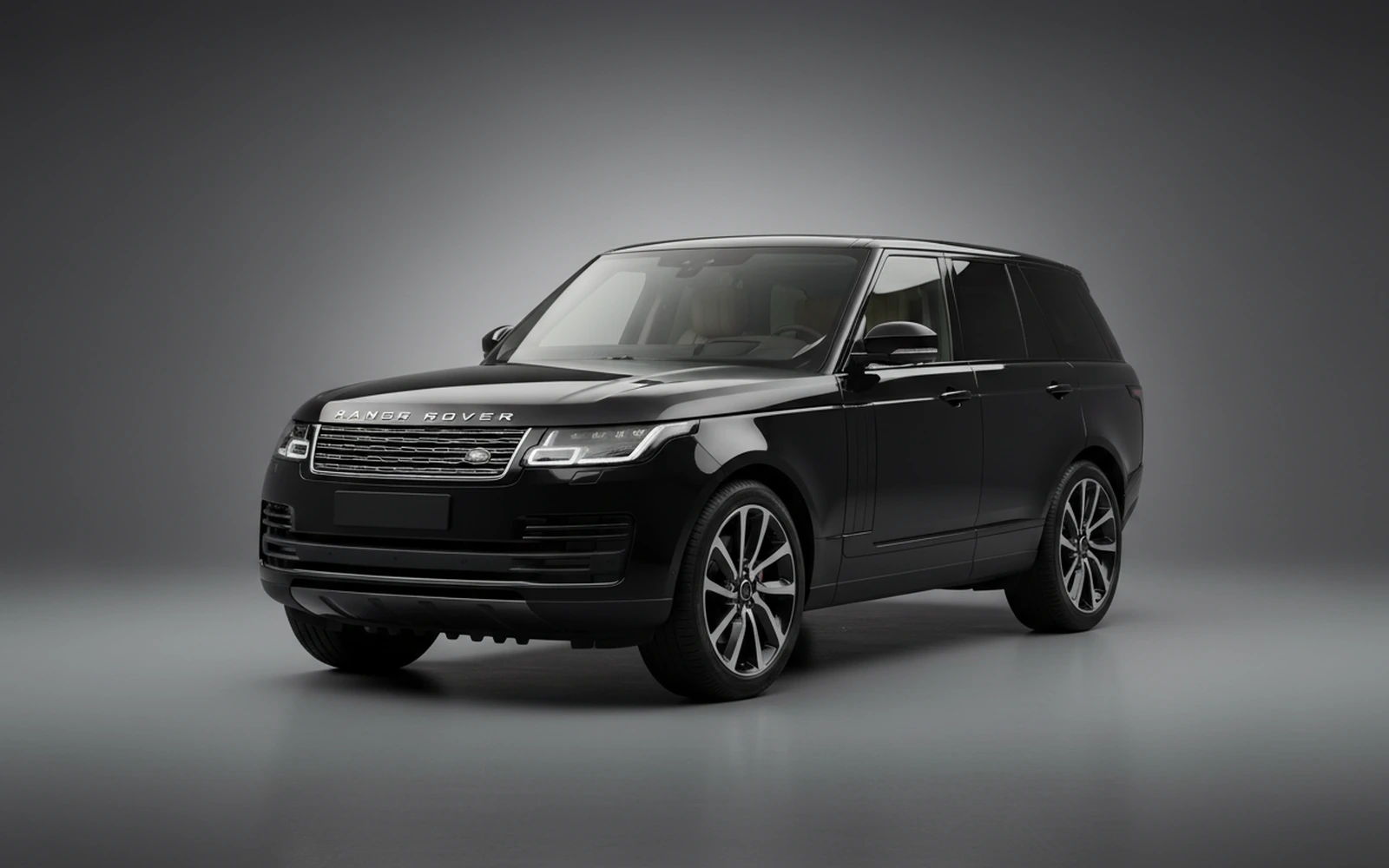 Land Rover Autobiography V8 Black 2023 for rent in Miami — exterior front view
