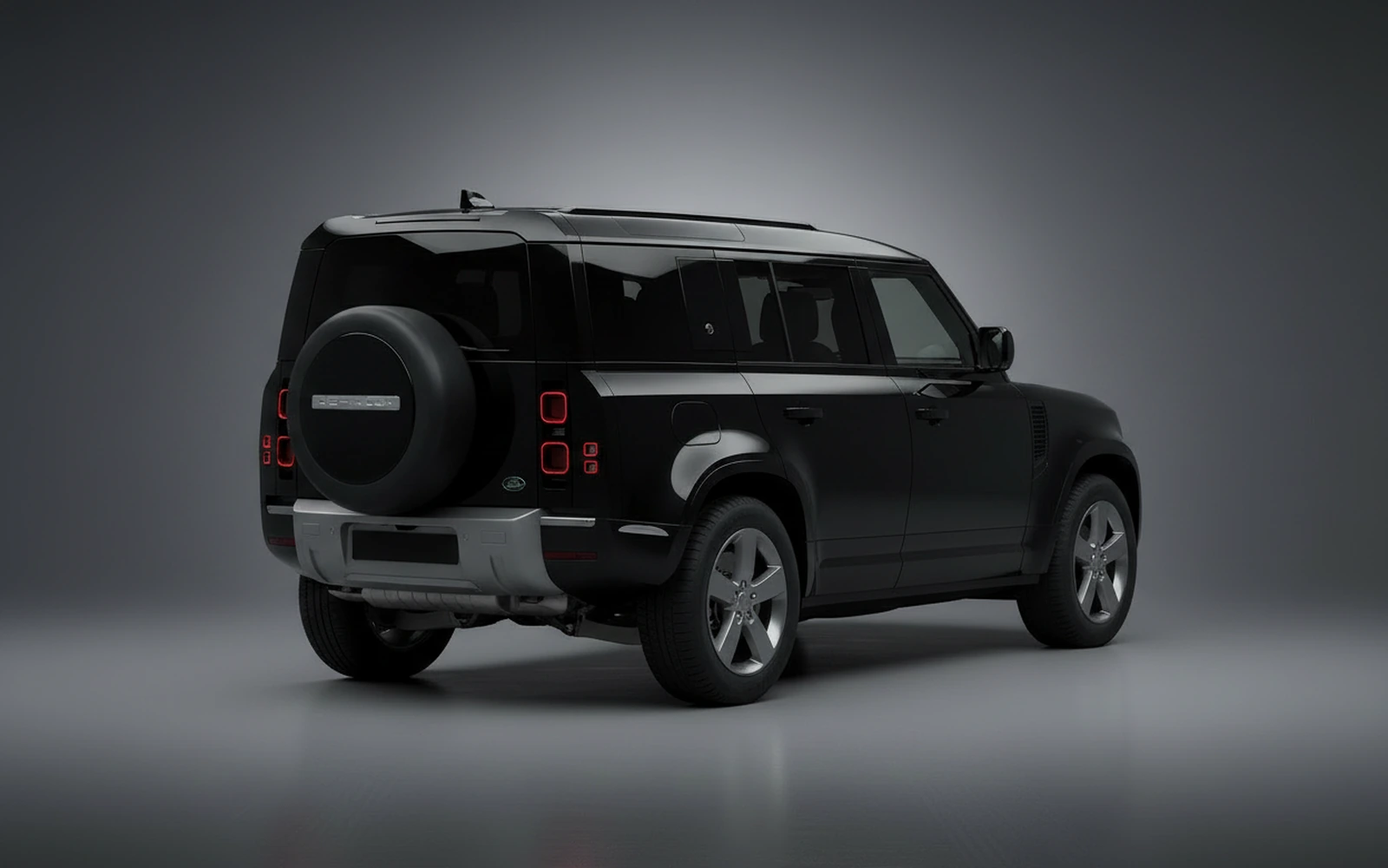 Land Rover Defender 110 Black 2023 — interior dashboard