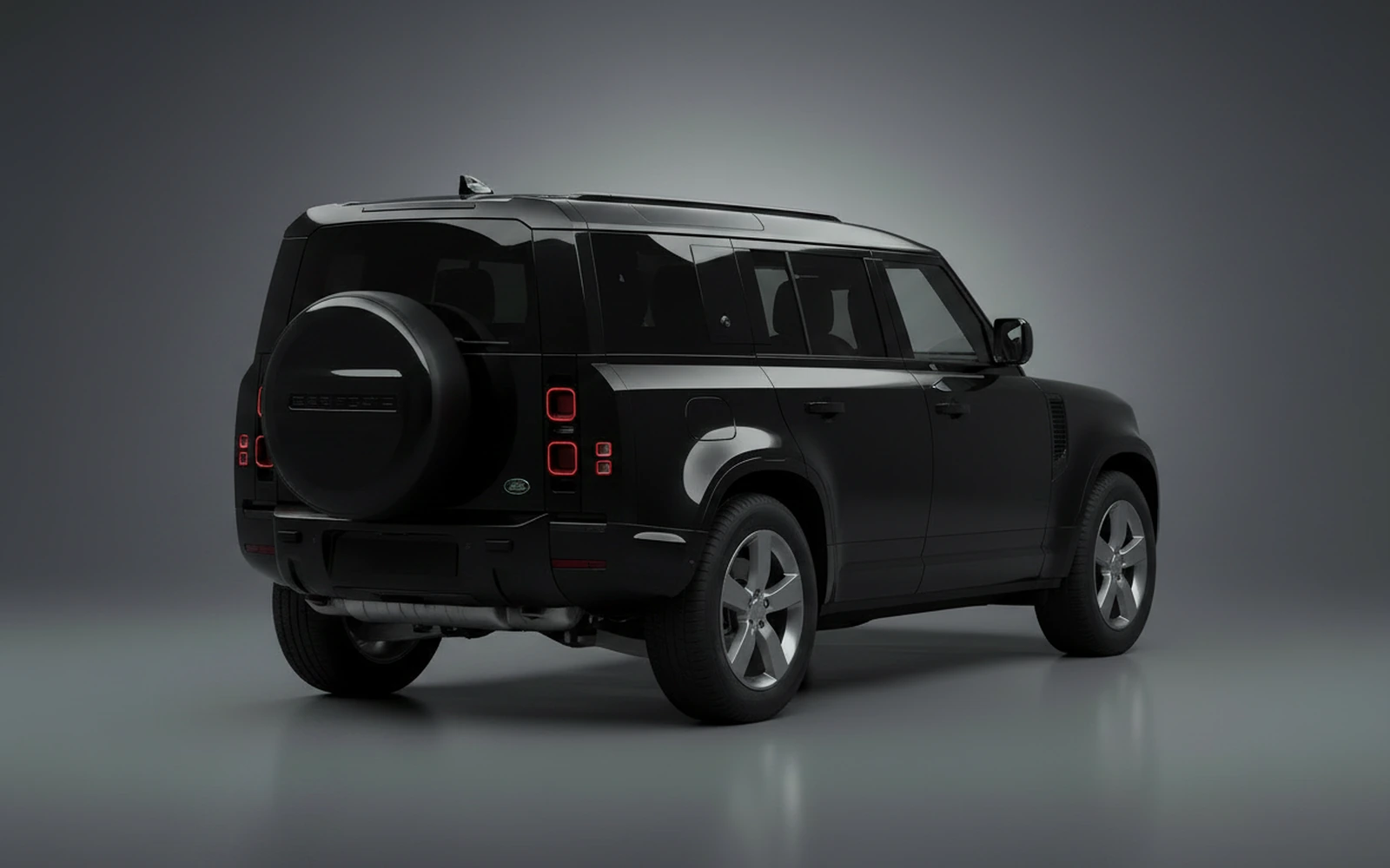 Land Rover Defender 110 Black 2024 — interior dashboard