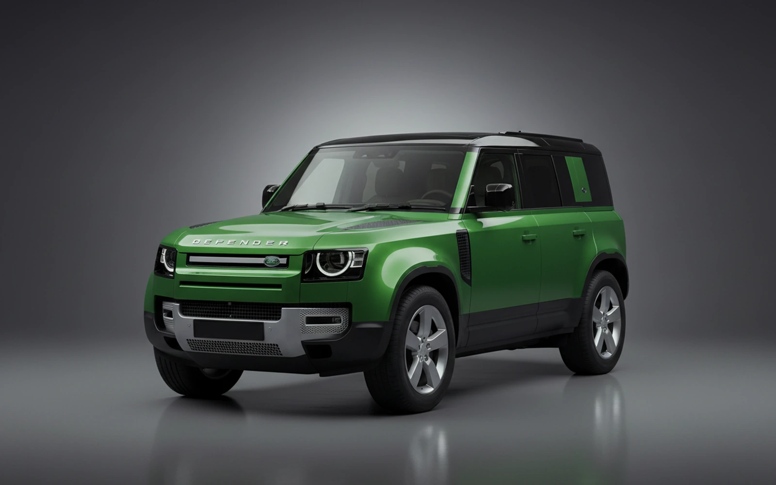 Land Rover Defender 110 Green 2022 for rent in Miami — exterior photo
