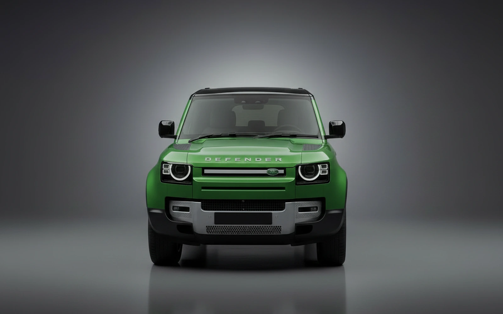 Land Rover Defender 110 Green 2022 — exterior side view