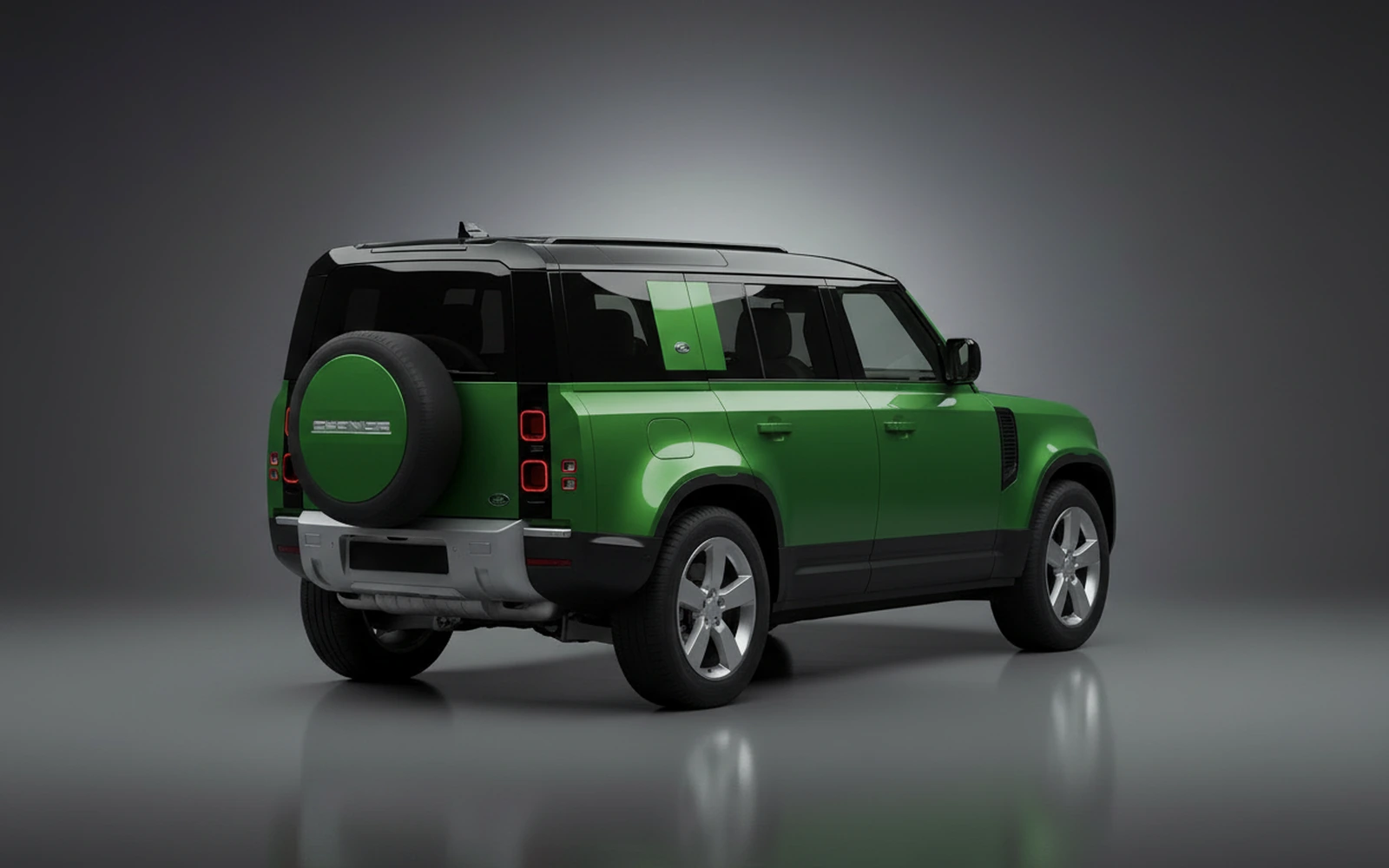 Land Rover Defender 110 Green 2022 — interior dashboard