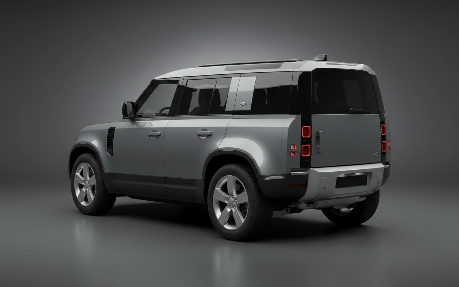 Land Rover Defender 110 Grey 2024 — interior dashboard