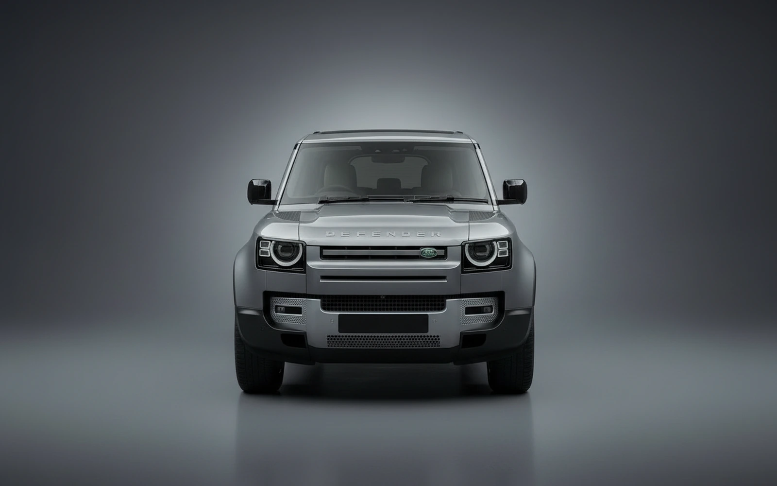 Land Rover Defender 130 Grey 2024 — exterior side view