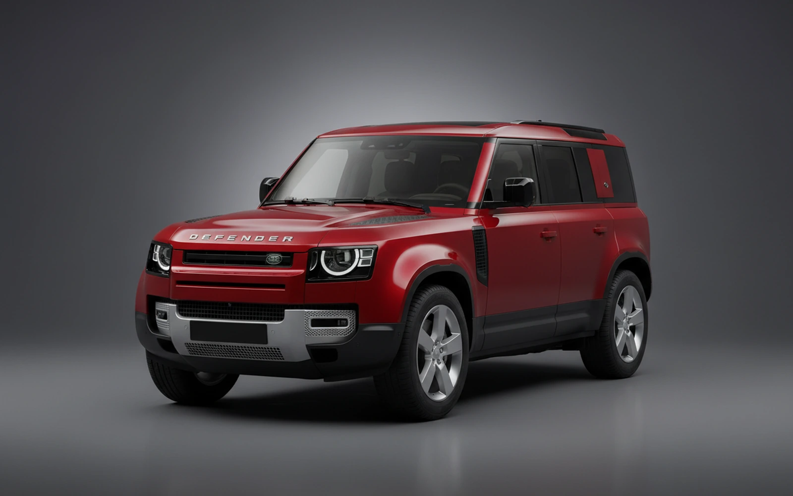 Land Rover Defender 130 First Edition Red 2023 for rent in Miami — exterior photo