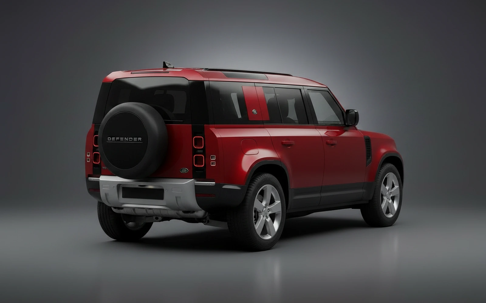 Land Rover Defender 130 First Edition Red 2023 — interior dashboard
