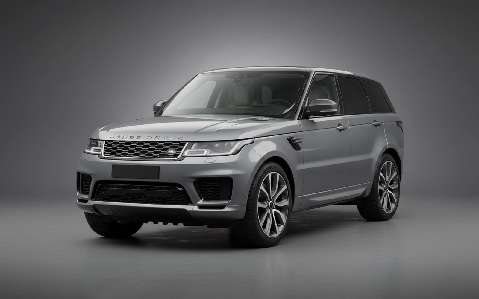 Land Rover Range Rover Sport Grey 2022 for rent in Miami — exterior front view