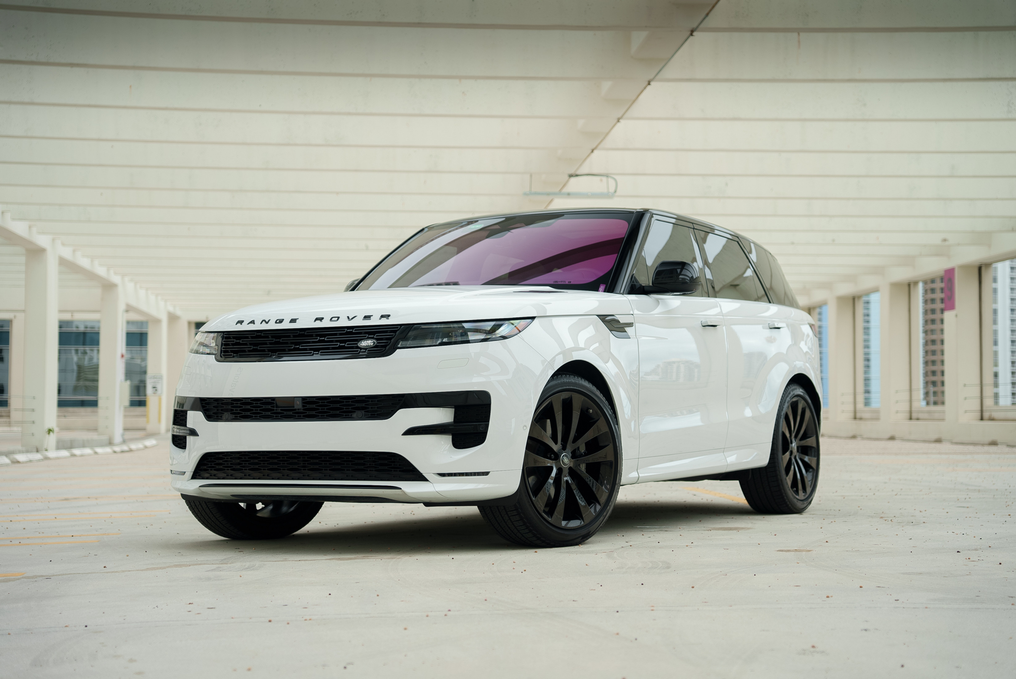 Land Rover Range Rover Sport White for rent in Miami — exterior photo