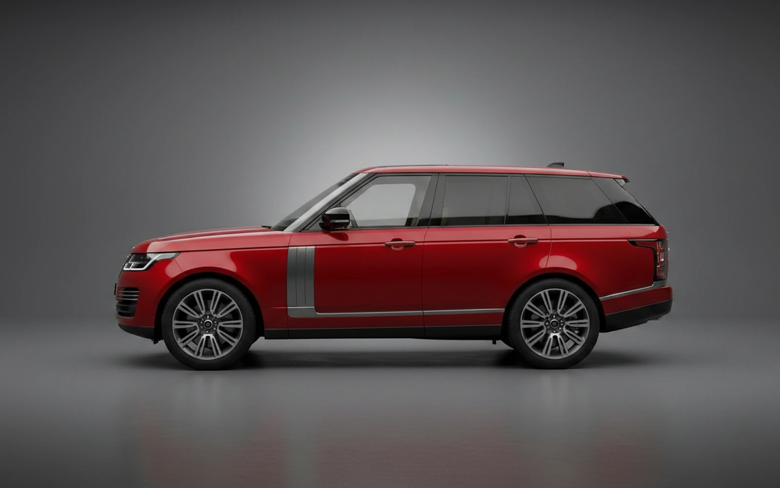 Land Rover Range Rover Red 2022 — exterior rear view