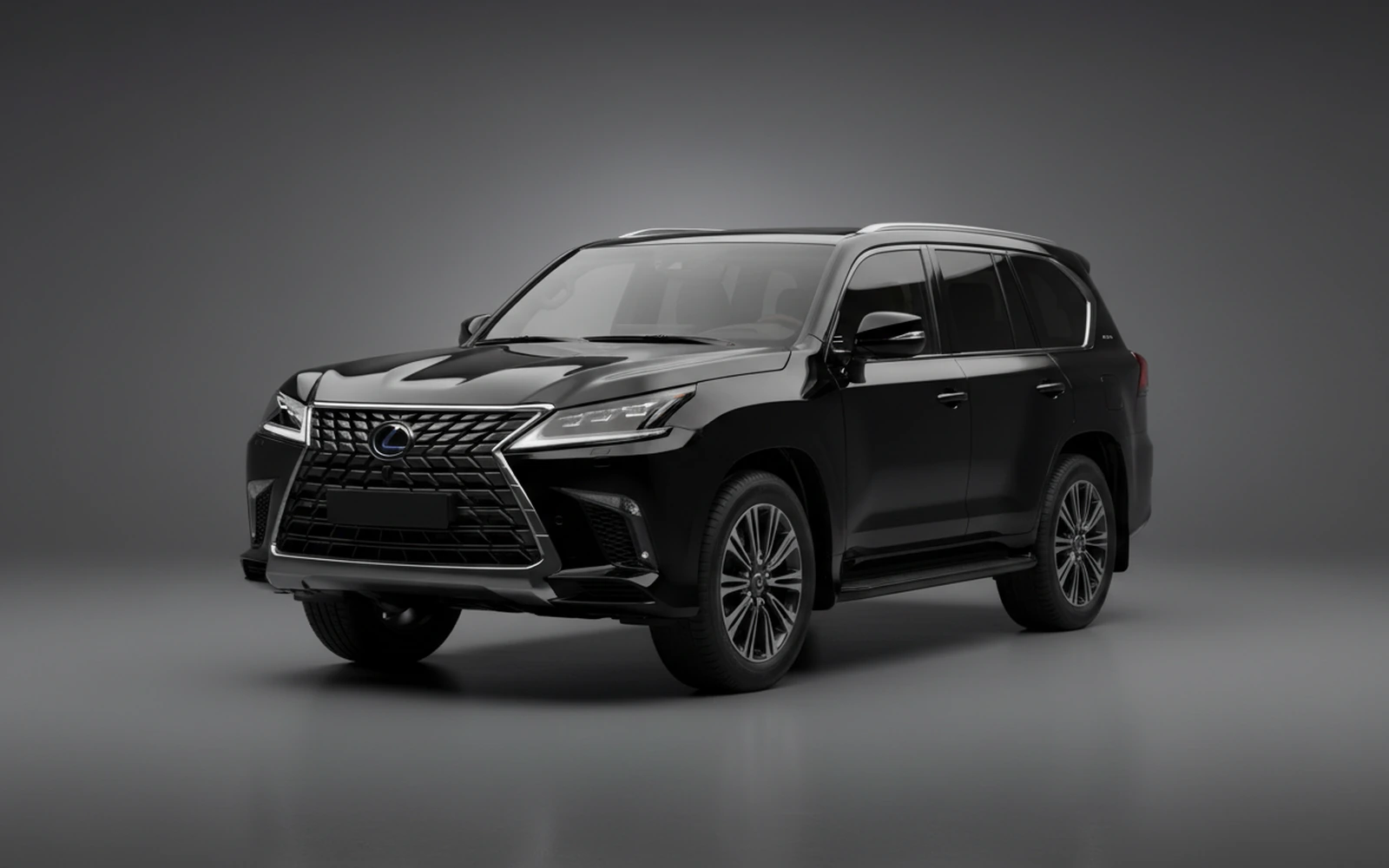 Lexus Lx600 Black 2023 for rent in Miami — exterior photo