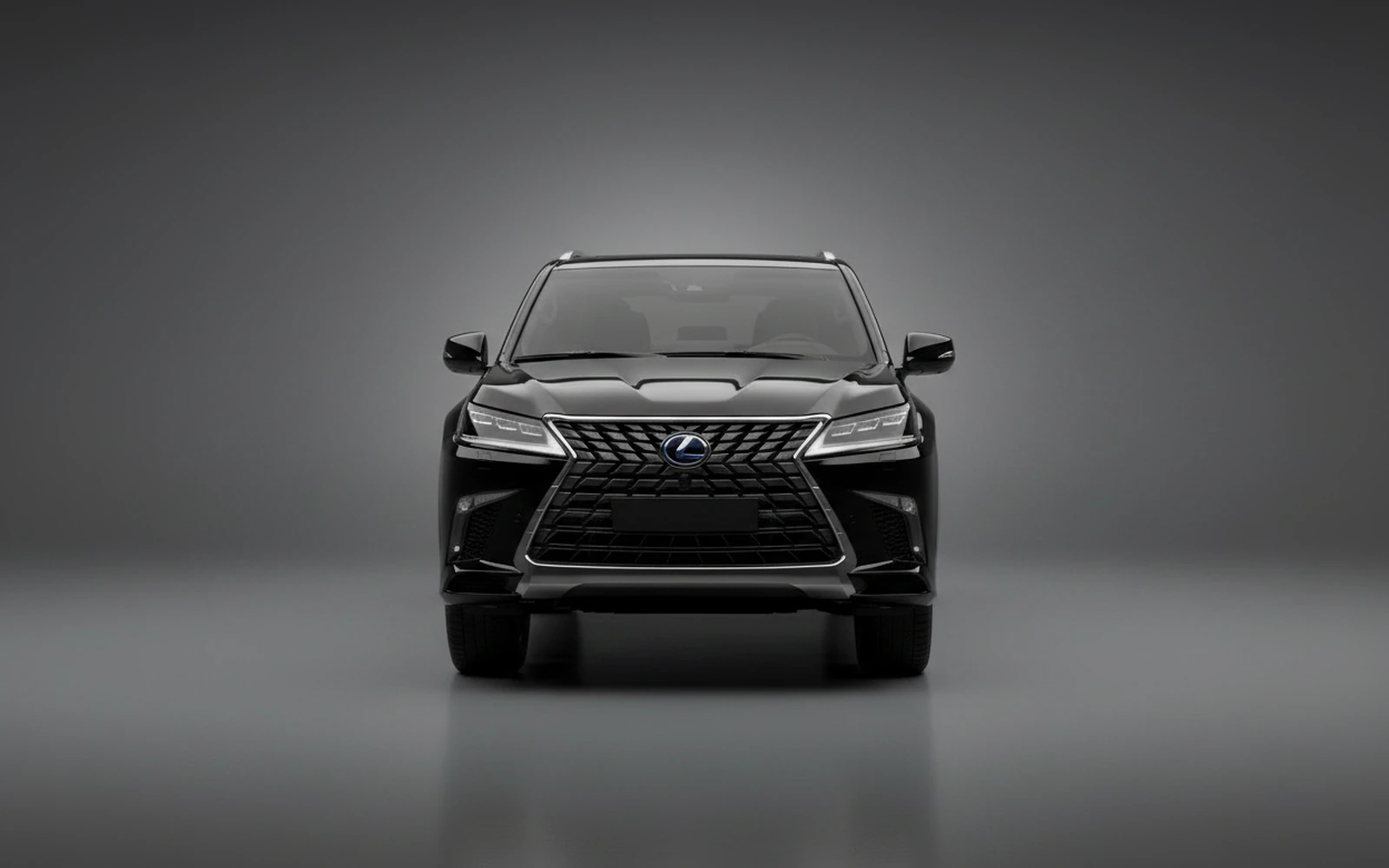 Lexus Lx600 Black 2023 — exterior side view