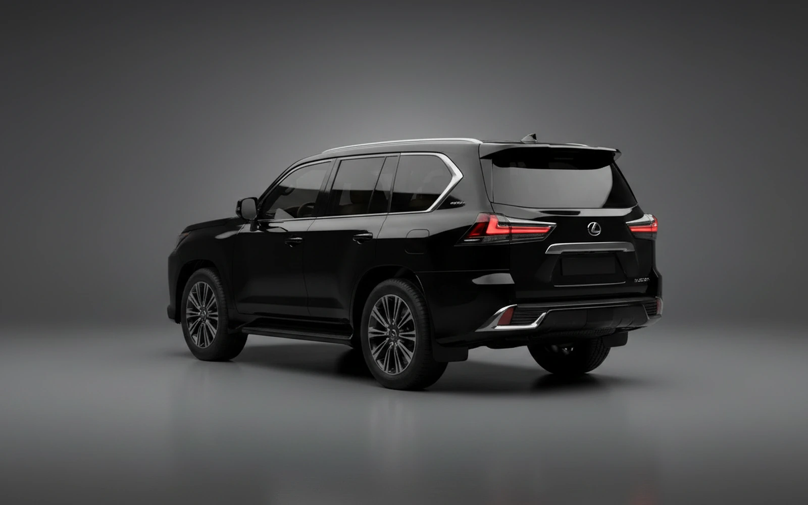 Lexus Lx600 Black 2023 — interior dashboard