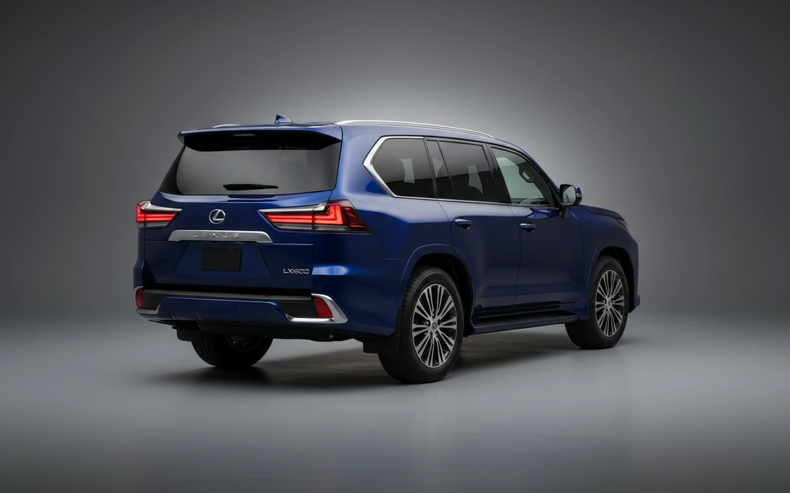 Lexus LX600 Blue 2022 — interior dashboard