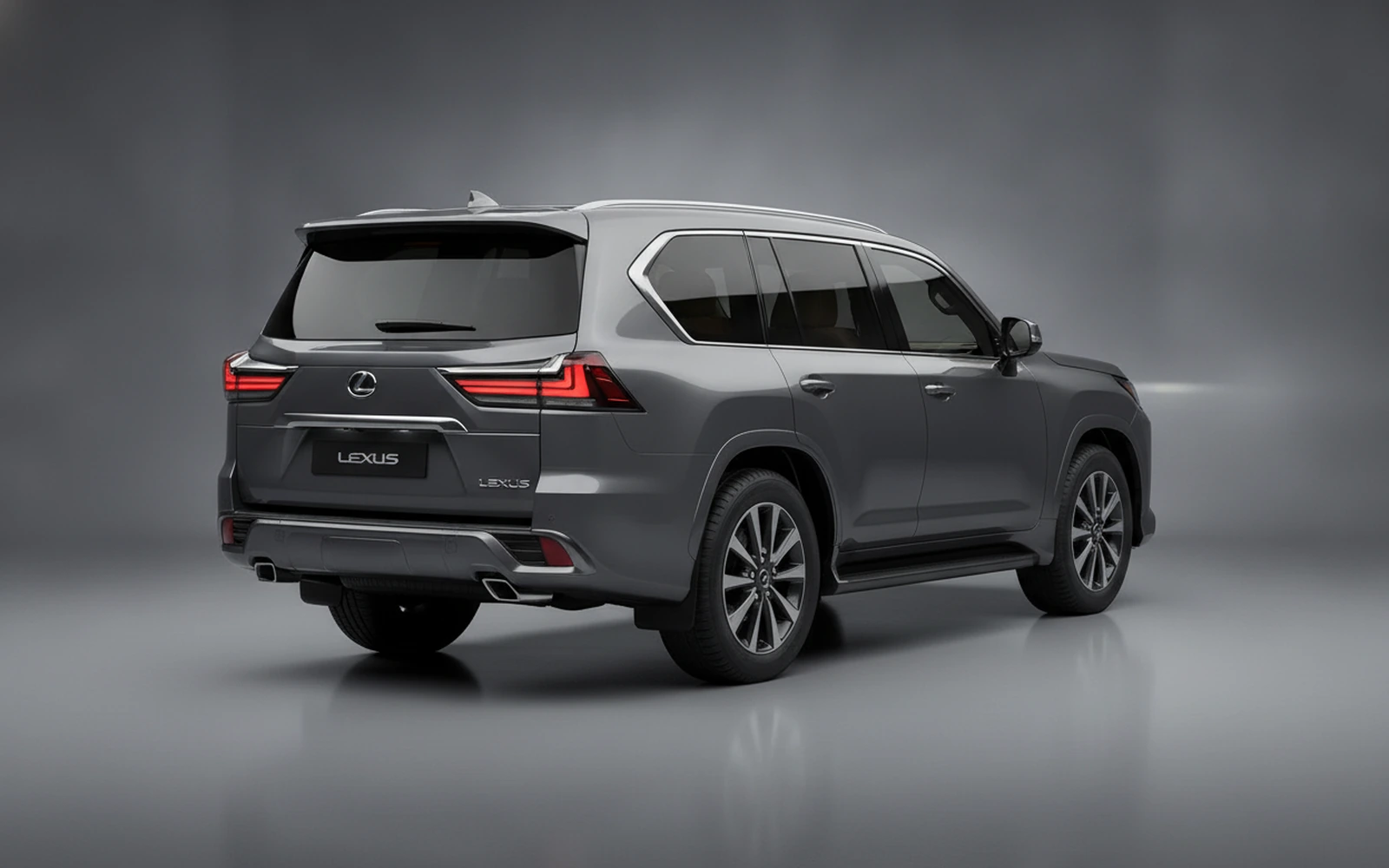 Lexus LX600 Gray 2022 — interior dashboard