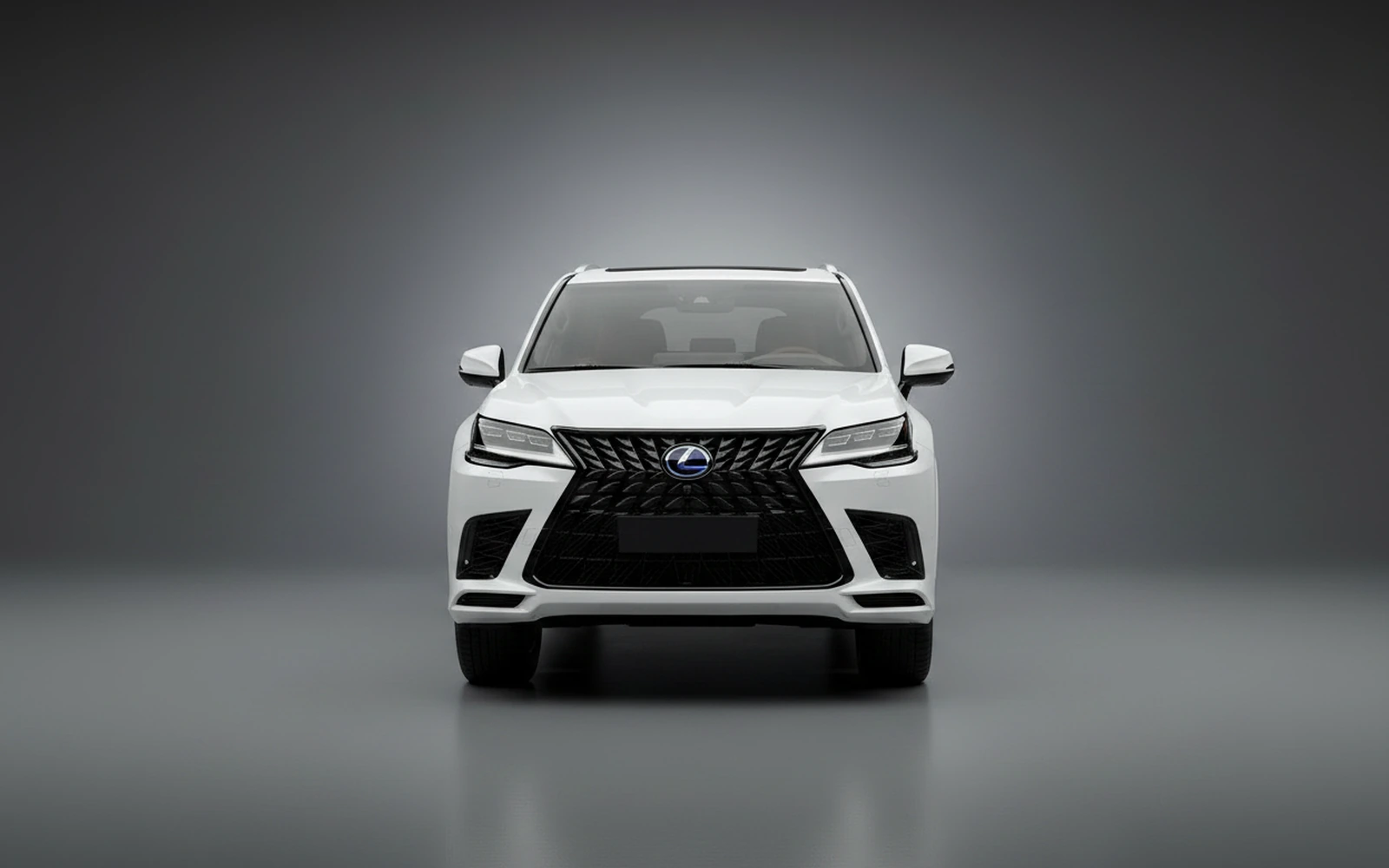 Lexus LX600 Blanco 2022 — exterior side view