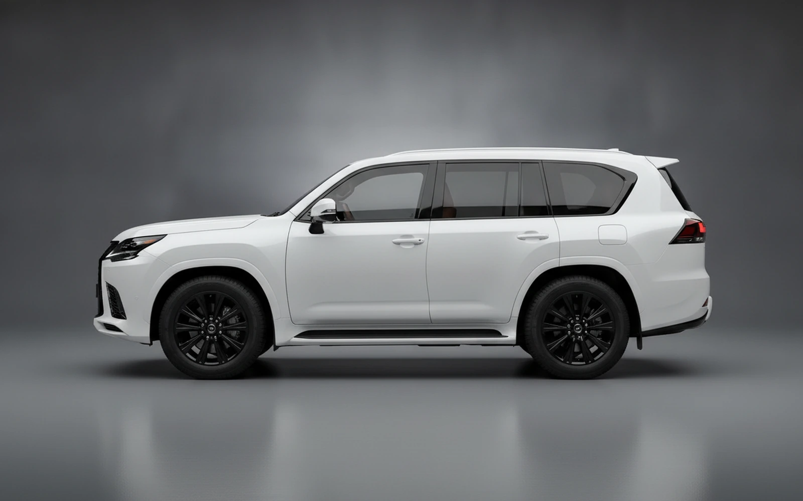 Lexus LX600 Blanco 2022 — exterior rear view