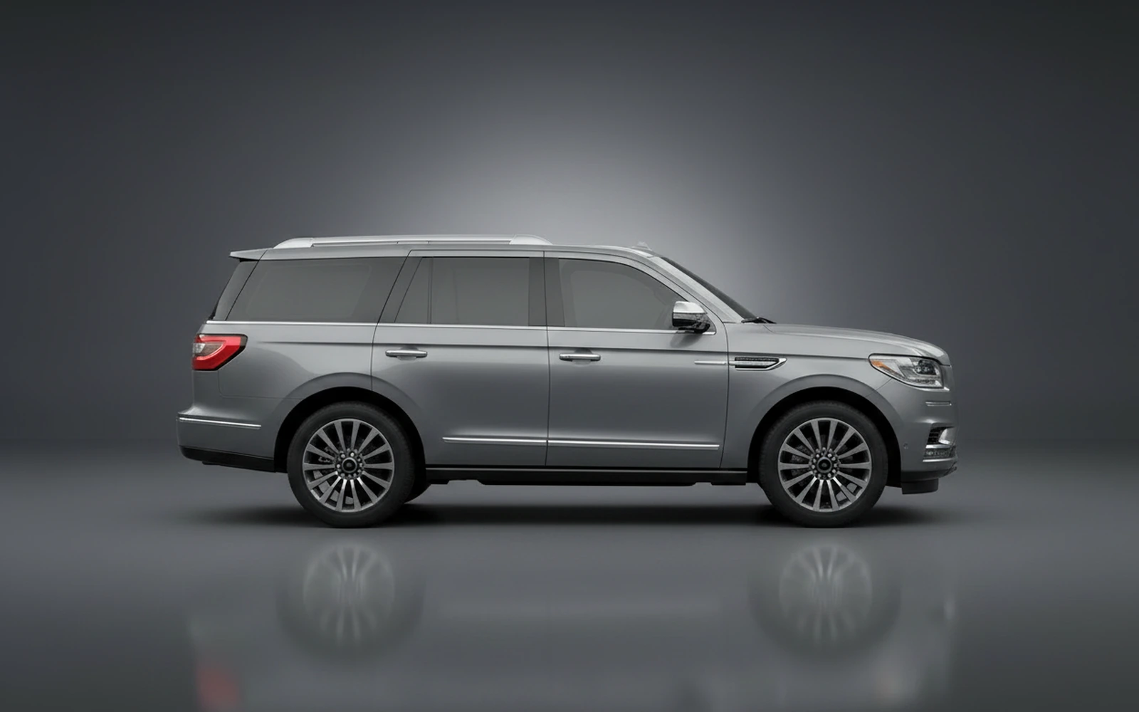 Lincoln Navigator Grey 2022 — exterior rear view