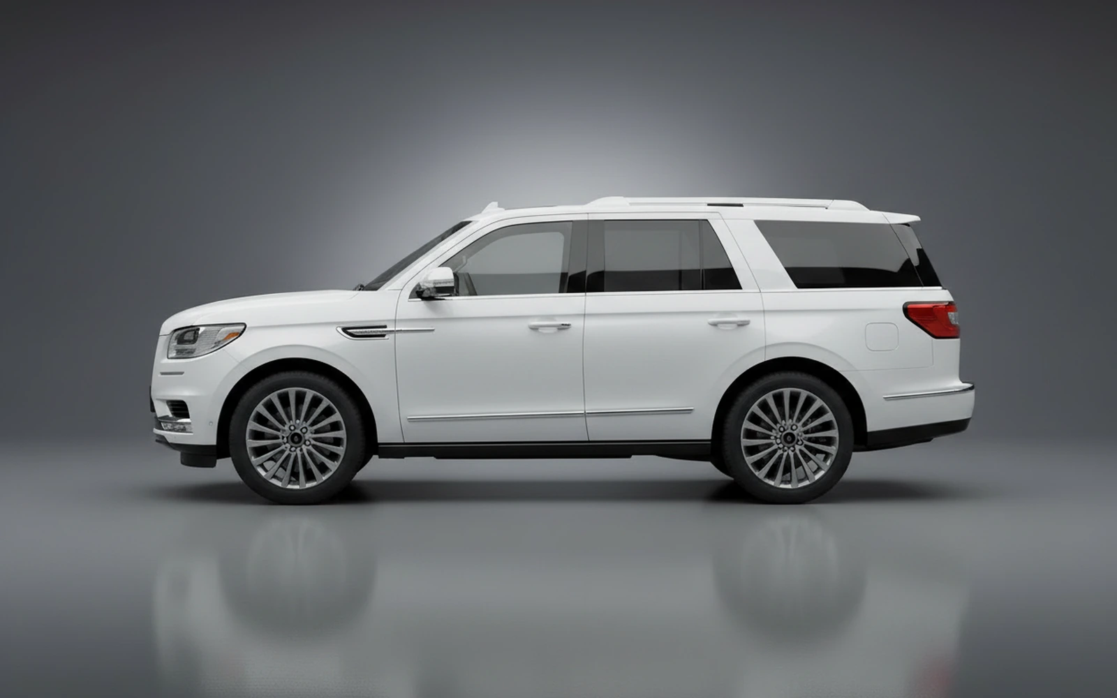 Lincoln Navigator Blanco 2022 — exterior rear view