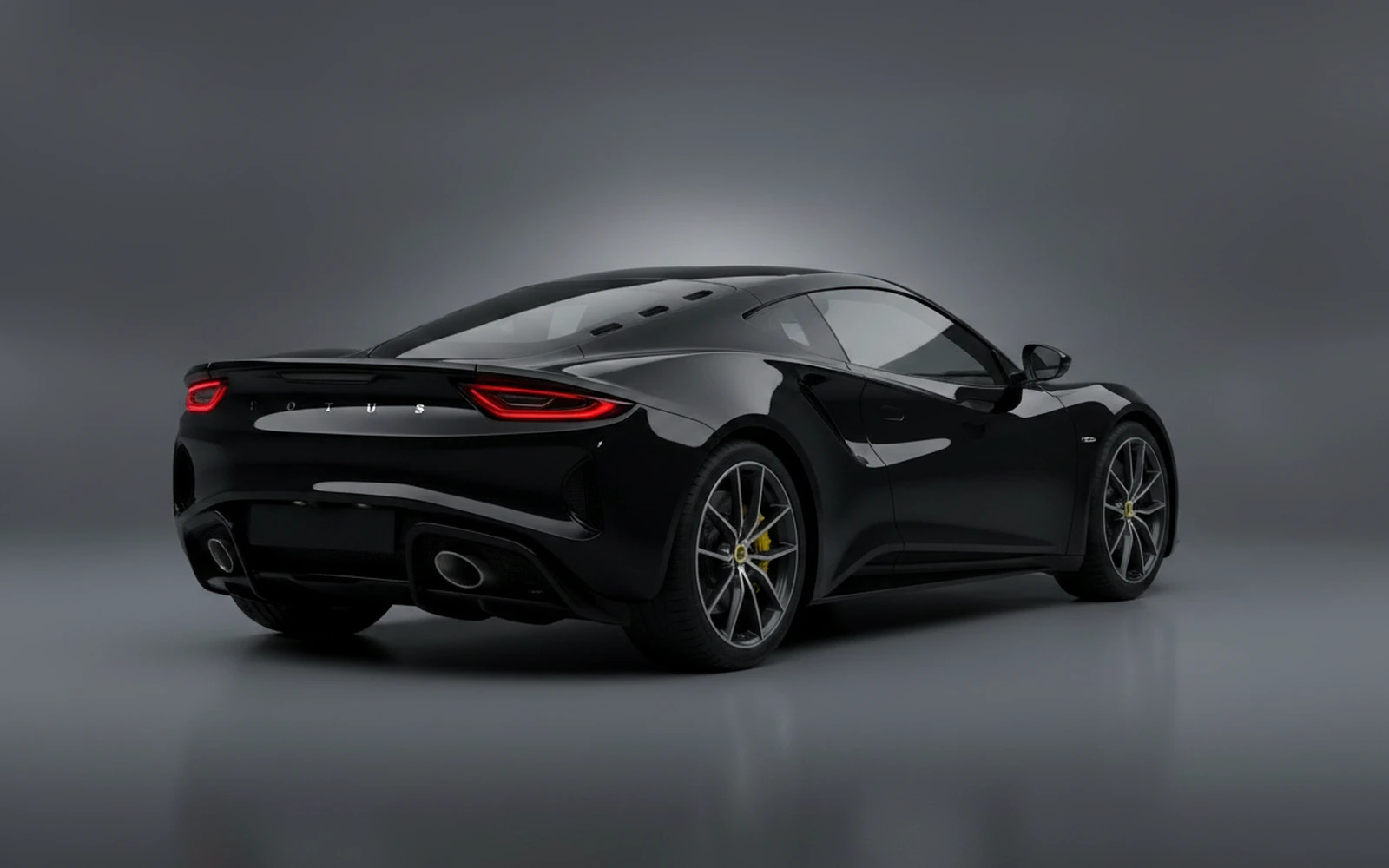 Lotus Emira Negro 2022 — interior dashboard