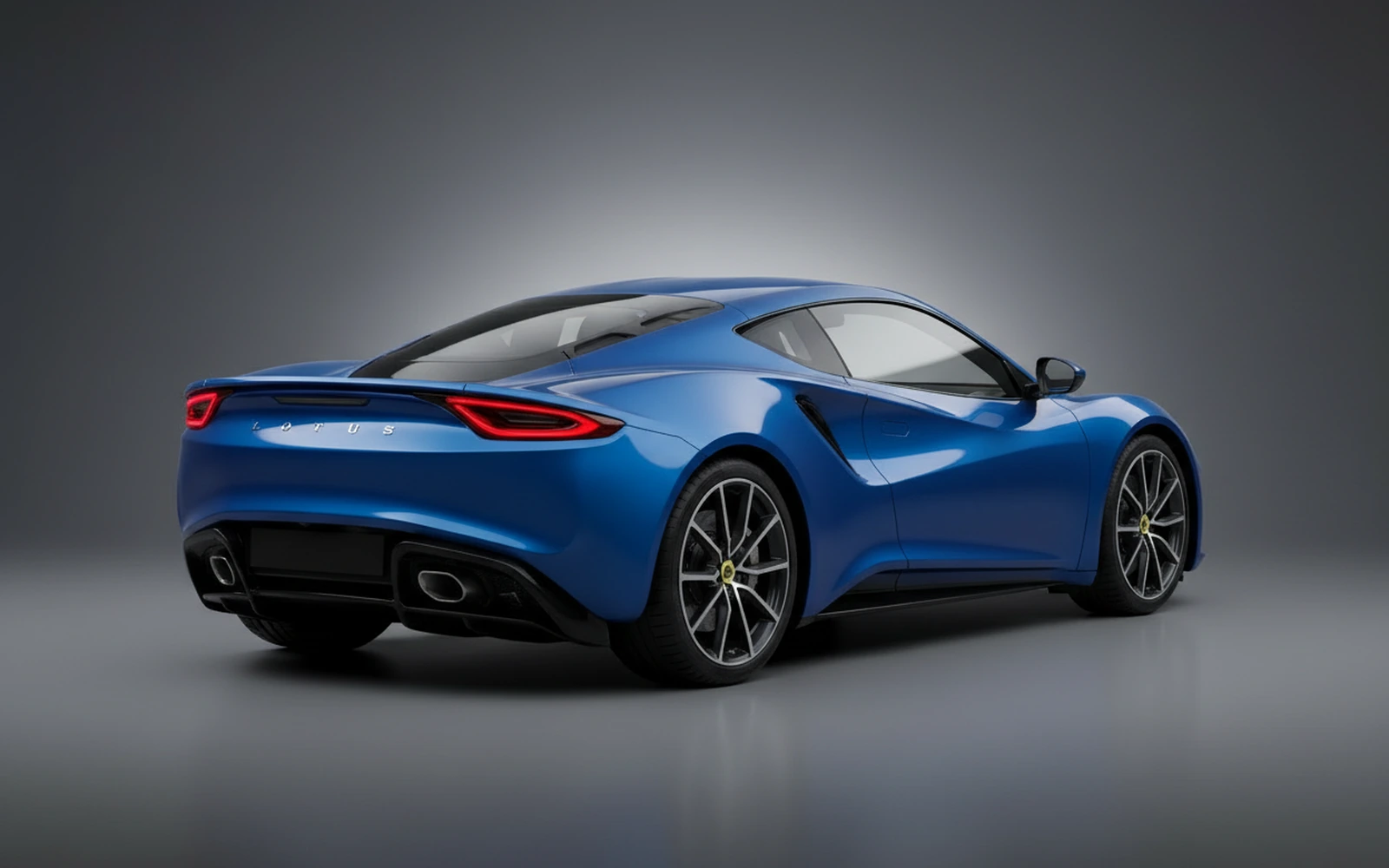Lotus Emira Blue 2022 — interior dashboard