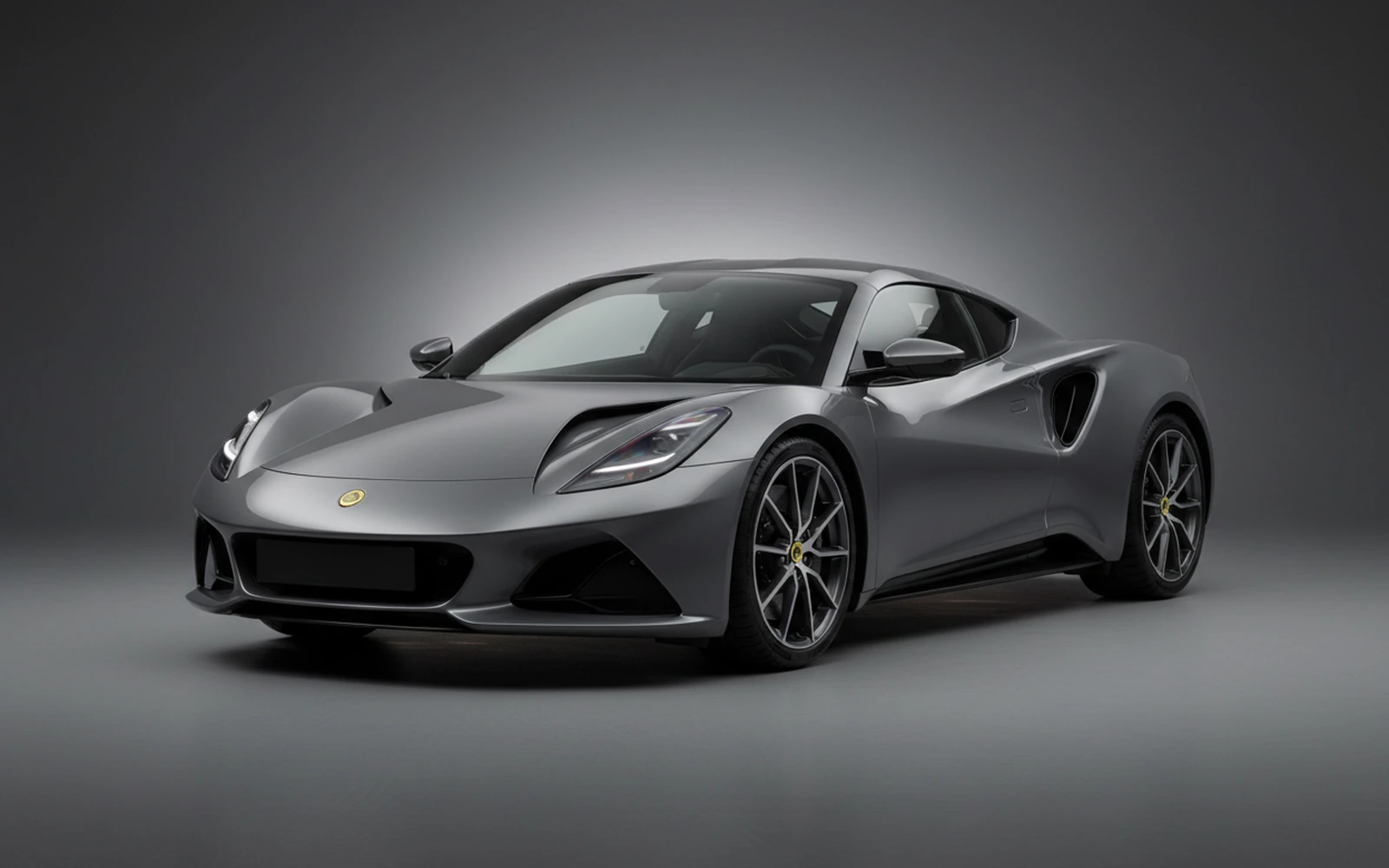 Lotus Emira Grey 2022 for rent in Miami — exterior photo