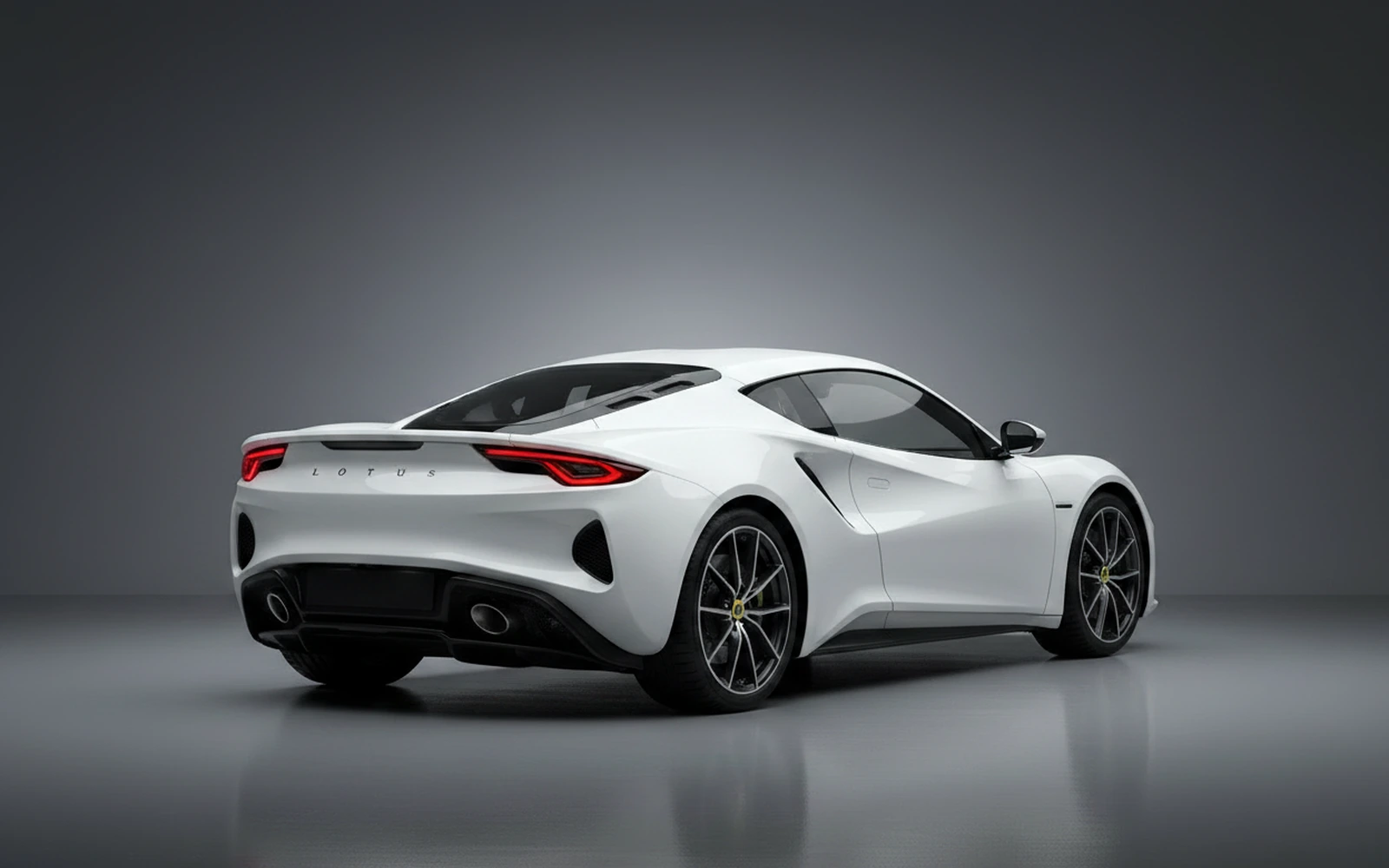 Lotus Emira White 2022 — interior dashboard